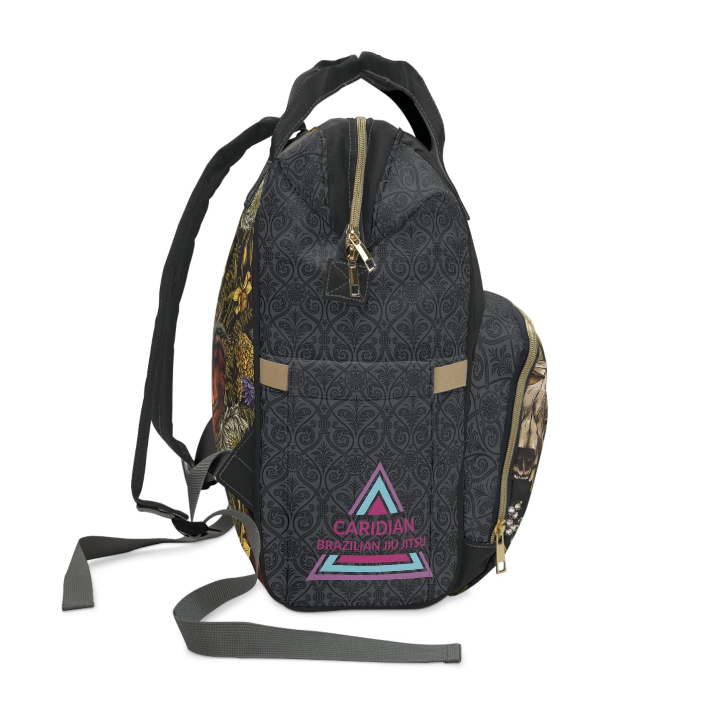 Grapple like a Girl Jiu Jitsu Gear Backpack - Caridian Girl Gang