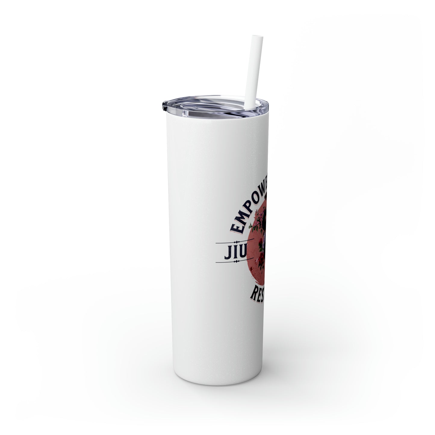Empower, Embrace, Restrict Tumbler with Straw, 20oz