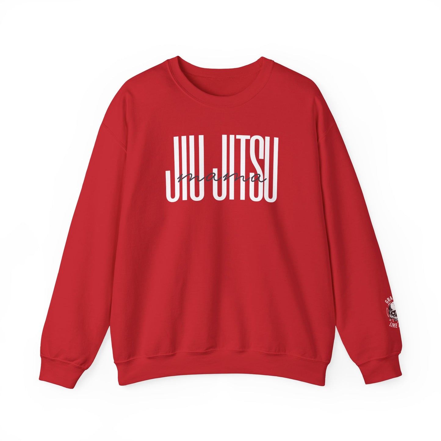 BJJ Women's Sweater Jiu Jitsu Mama Crewneck Sweater