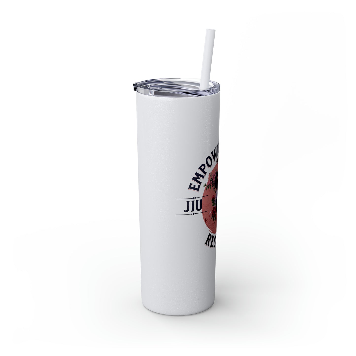 Empower, Embrace, Restrict Tumbler with Straw, 20oz