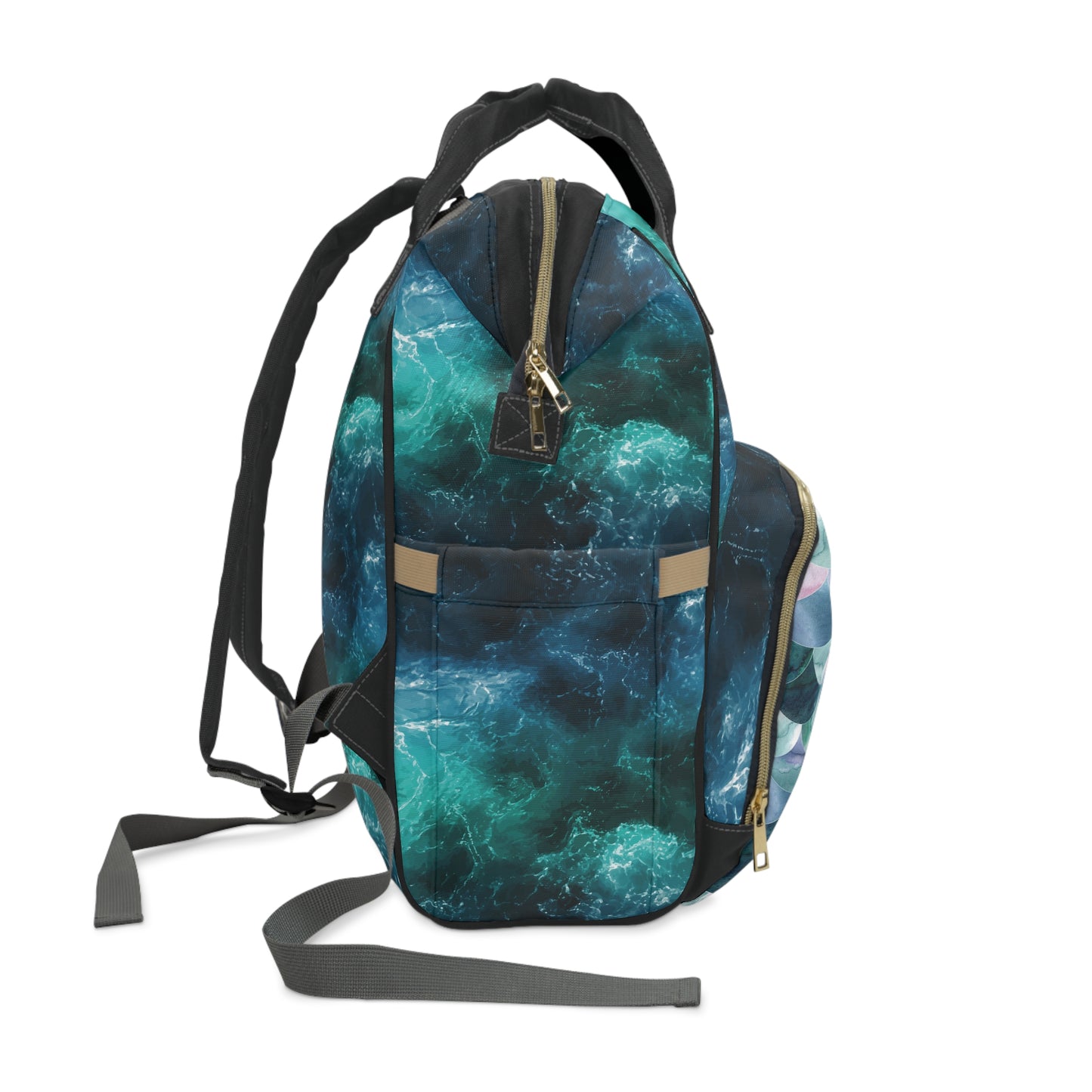 Women's Grapple like a Girl Jiu Jitsu Gear Backpack - Galaxy Design, Custom Forever a Fighter