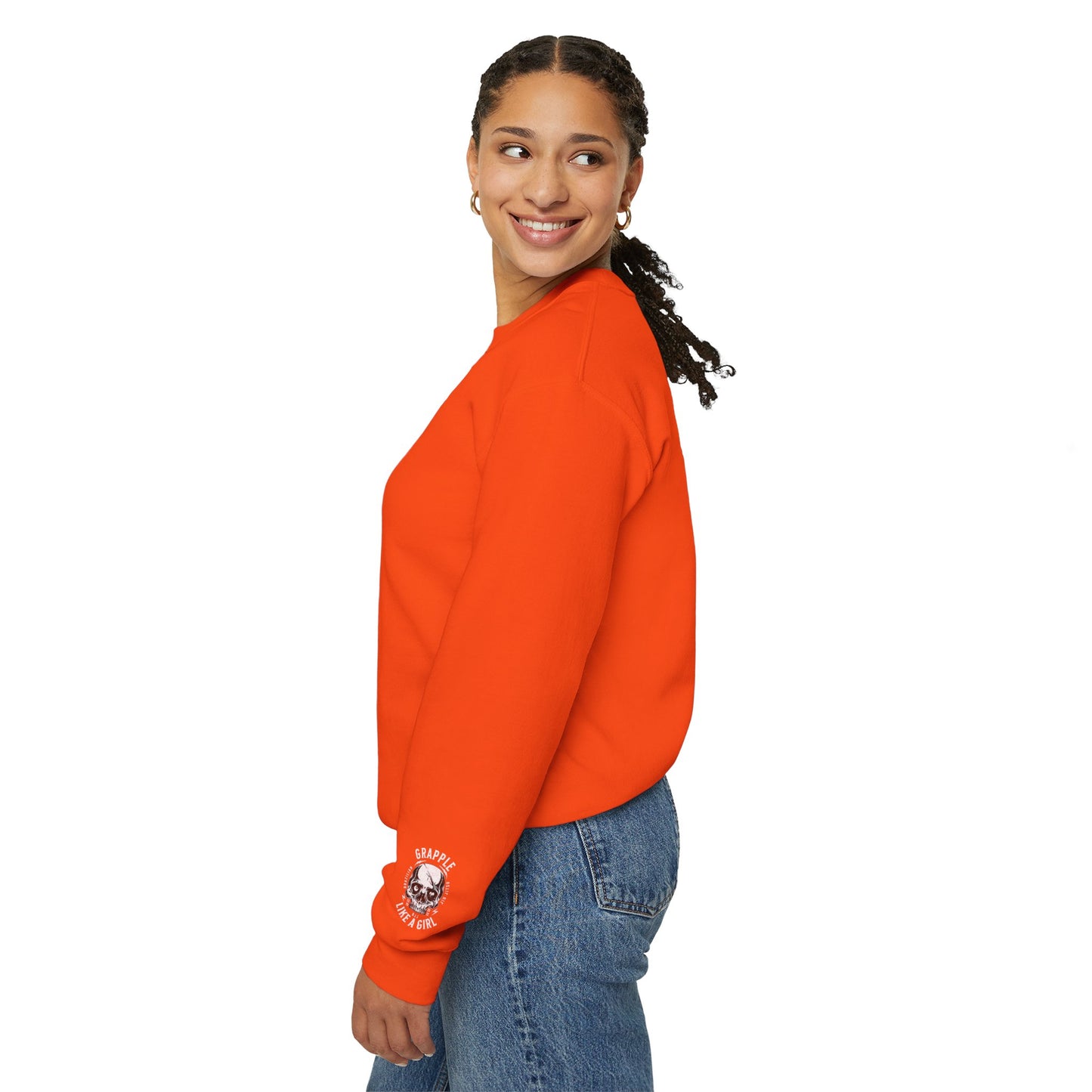 BJJ Women's Sweater Jiu Jitsu Mama Crewneck Sweater