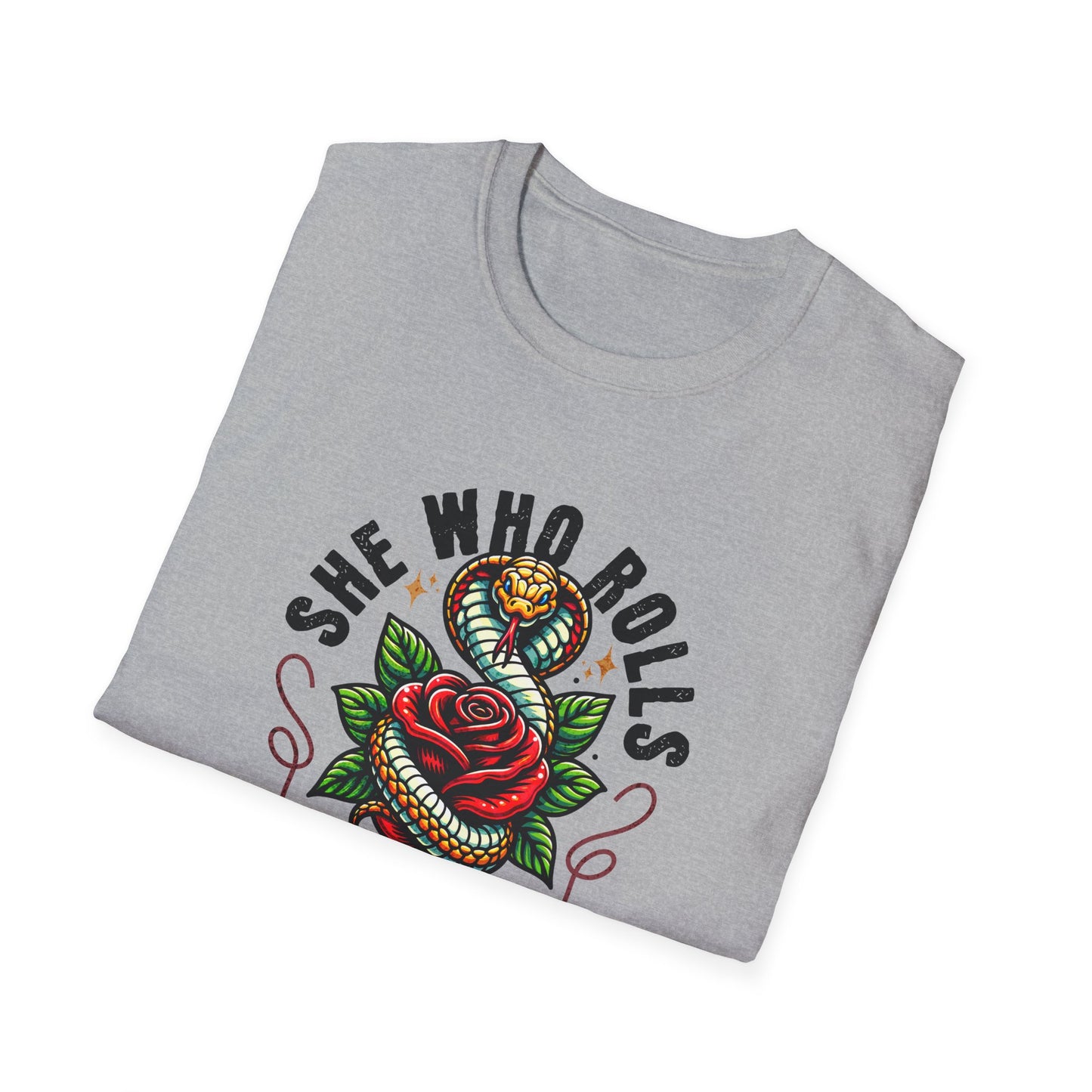 Grapple like a Girl Jiu Jitsu Women's T-Shirt - She Who Rolls Conquers
