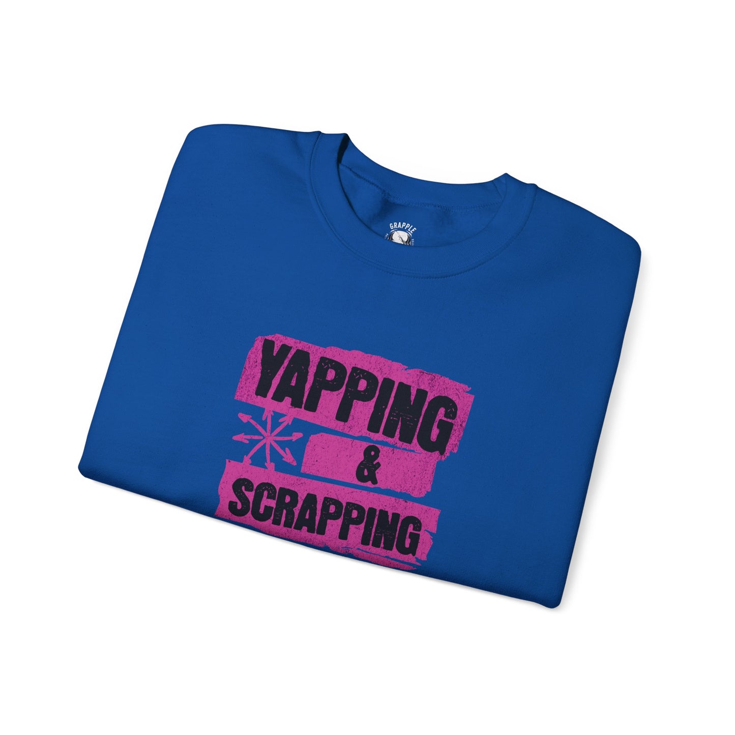 BJJ Women's Sweater Crewneck Sweater - Yapping & Scrapping