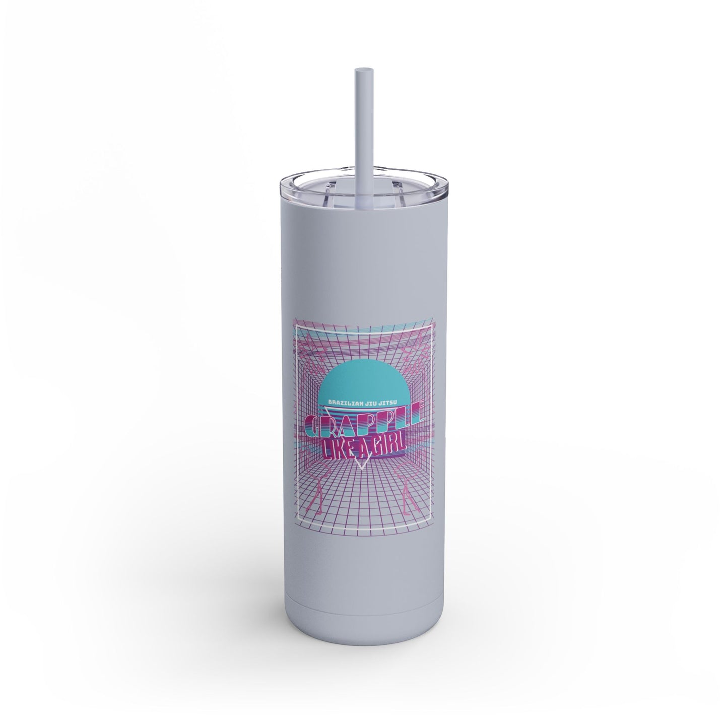 Grapple like a Girl 20oz Matte Tumbler - Neon FL Inspired