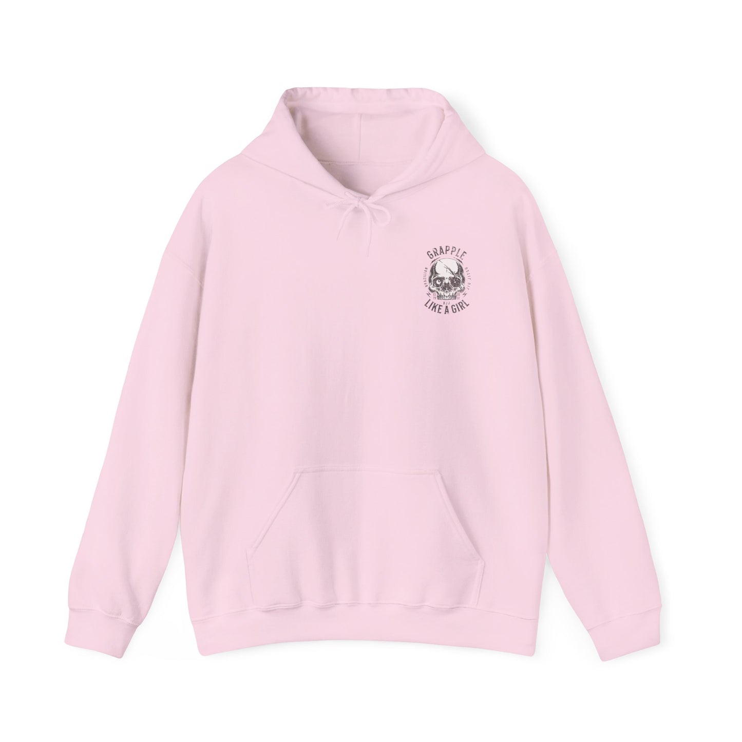 Grapple like a Girl Jiu Jitsu Hoodie - choke, tap, repeat