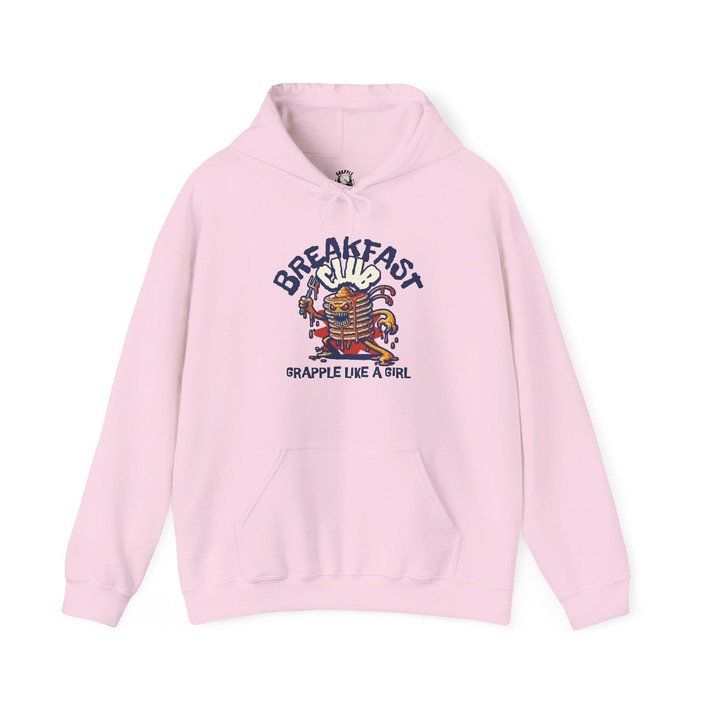 Women's BJJ Hoodie - Grapple Like a Girl Breakfast Club