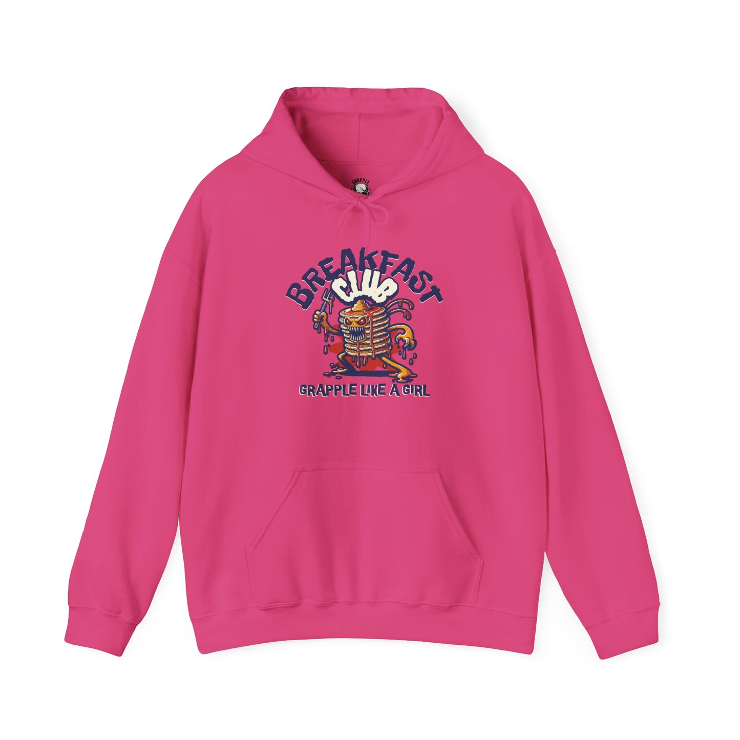 Women's BJJ Hoodie - Grapple Like a Girl Breakfast Club