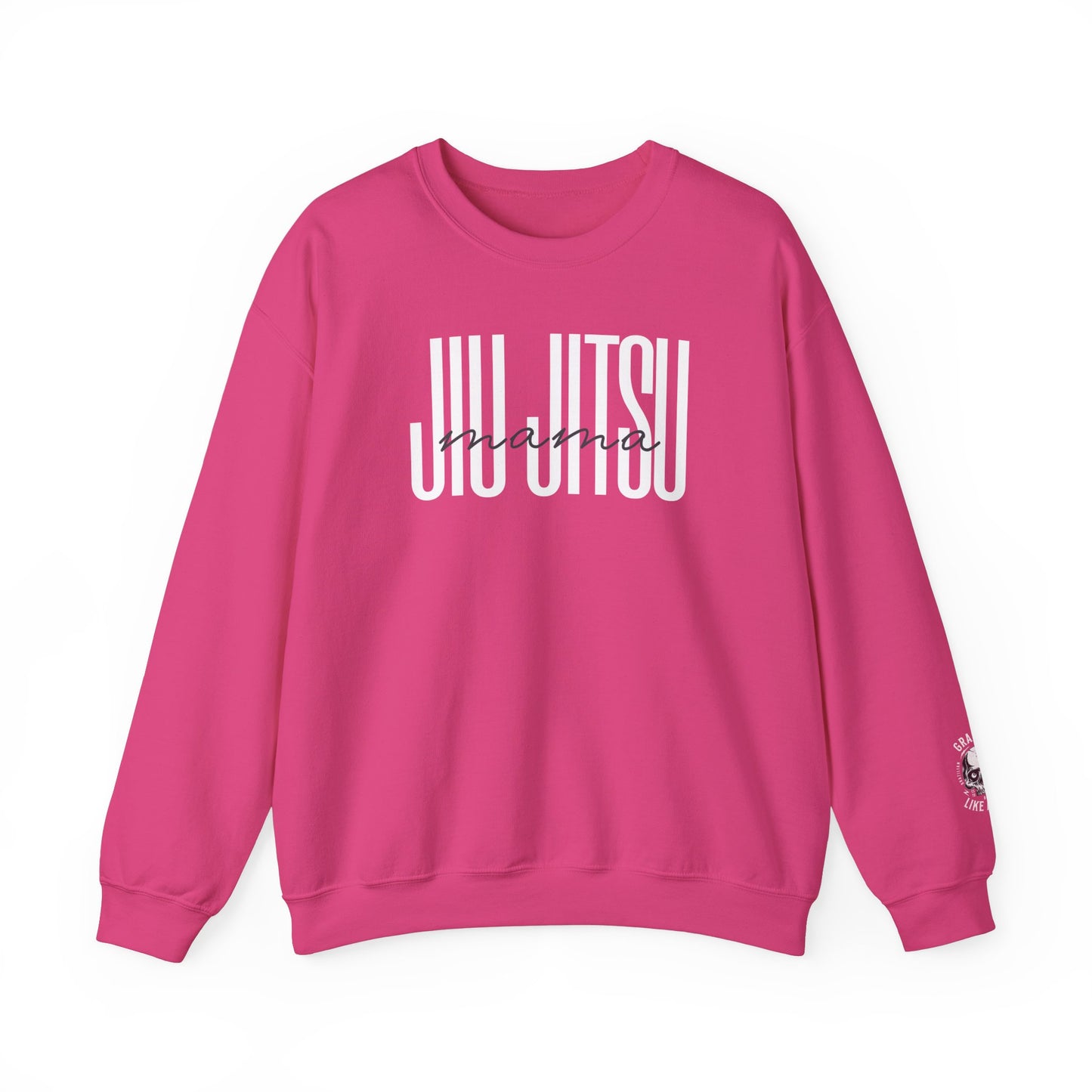 BJJ Women's Sweater Jiu Jitsu Mama Crewneck Sweater