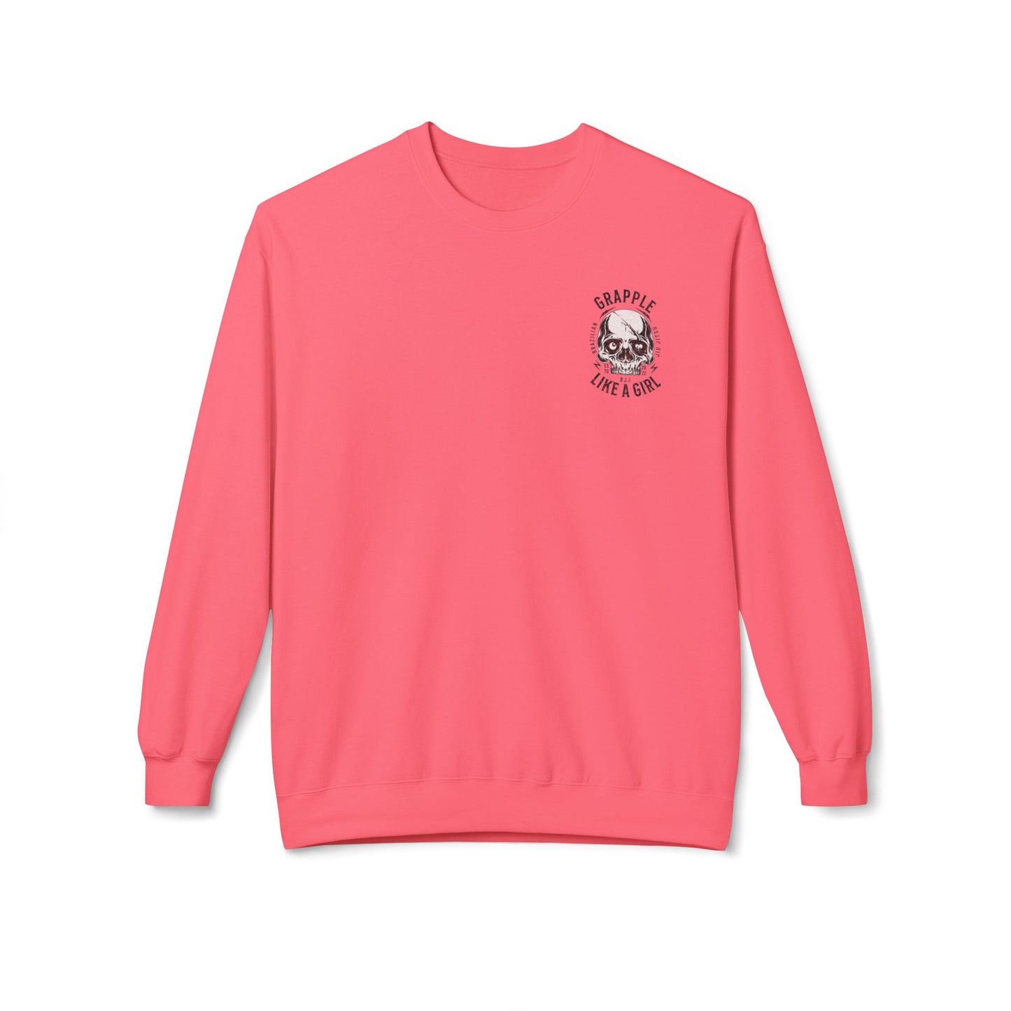 Grapple like a Girl Crewneck Sweatshirt - Boys Can Do It