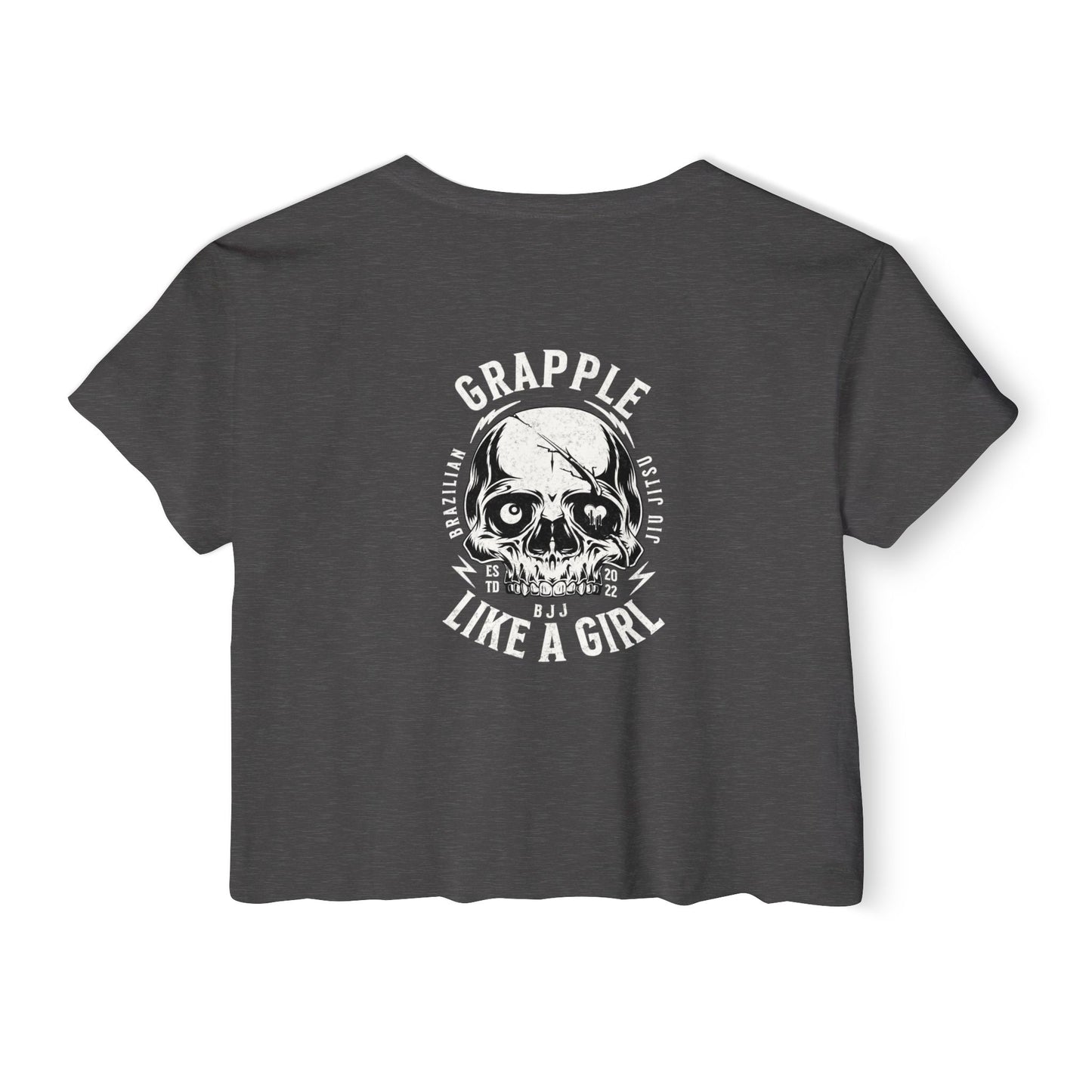 Grapple like a Girl Violent Little Thing Crop Top