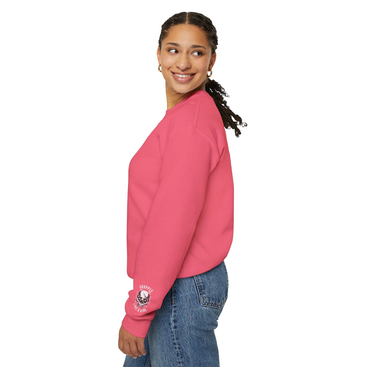 BJJ Women's Sweater Jiu Jitsu Mama Crewneck Sweater
