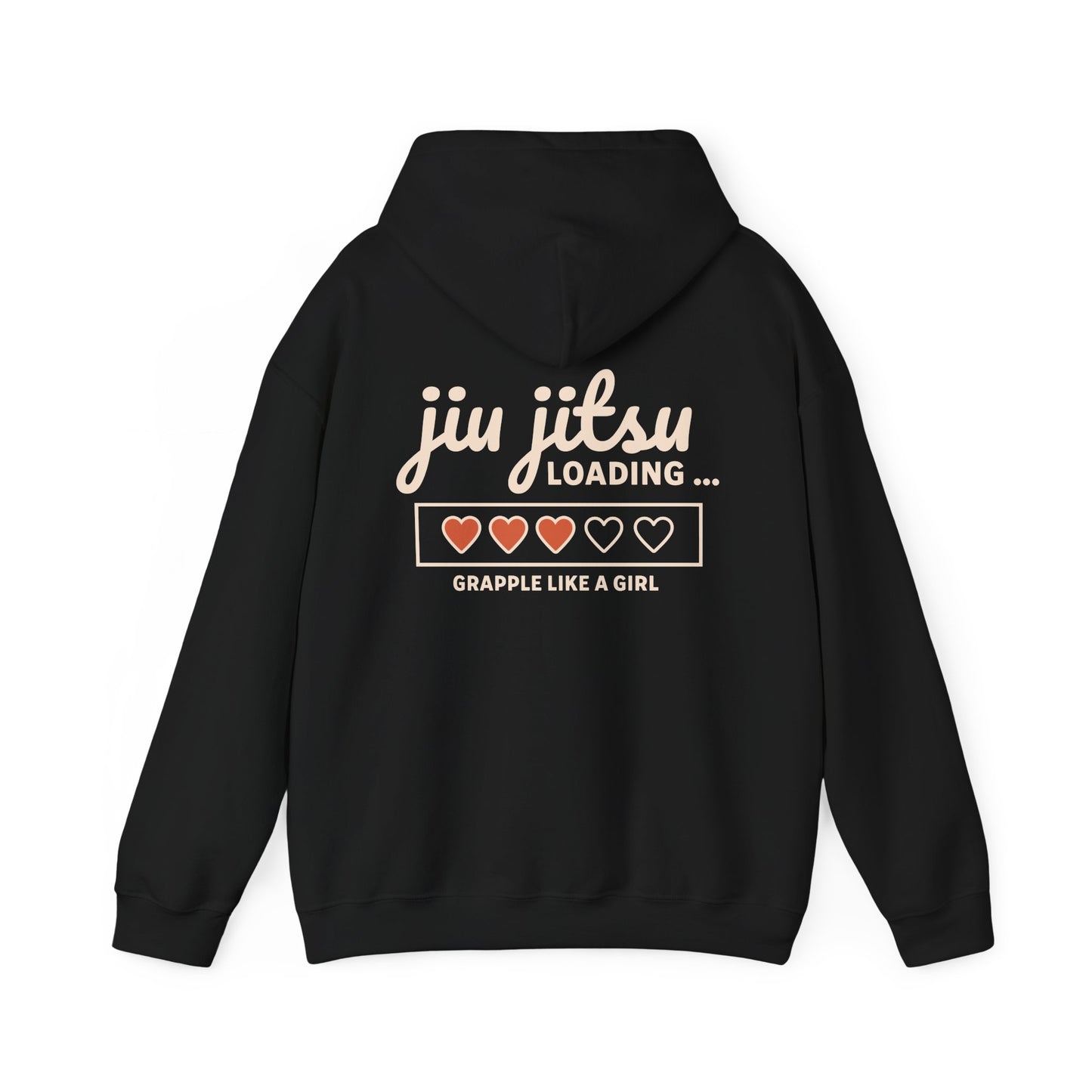 Women's BJJ Hoodie - Grapple Like a Girl, Jiu Jitsu Loading...