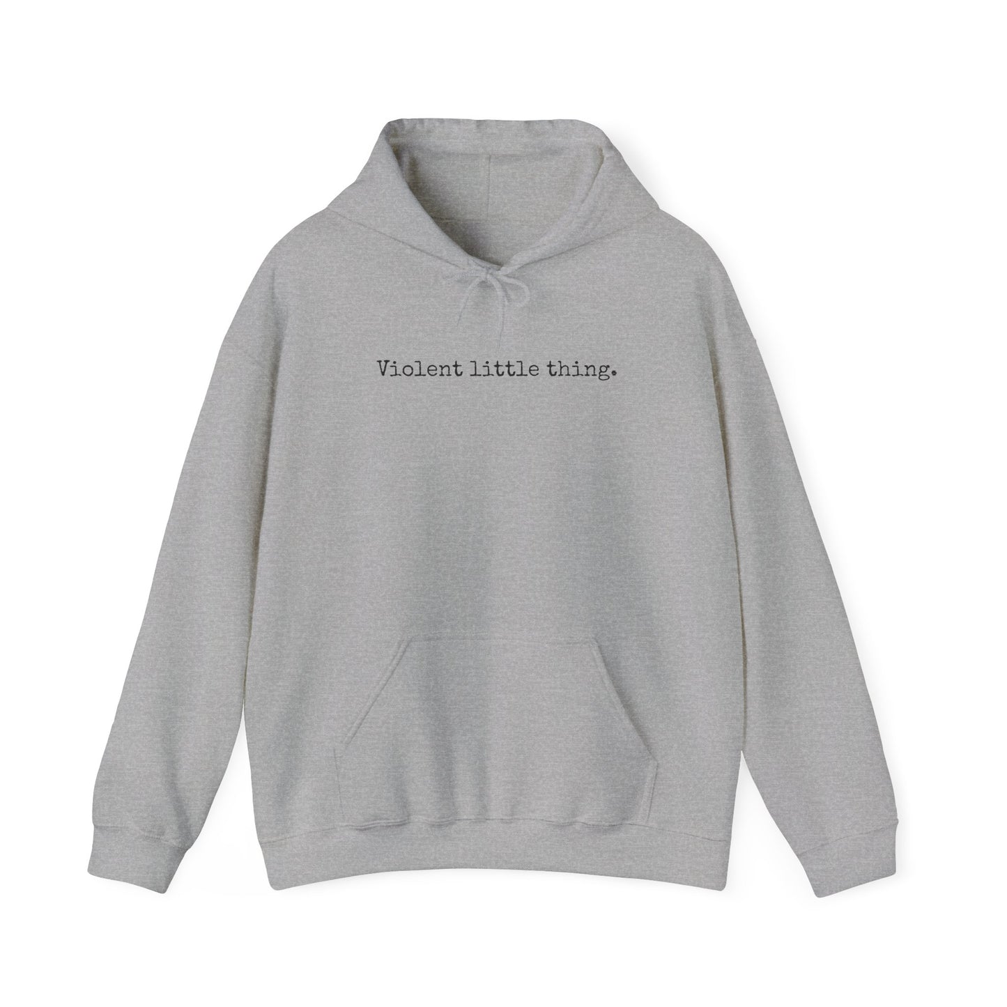 Grapple like a Girl BJJ Hoodie - Violent Little Thing/Skull Logo