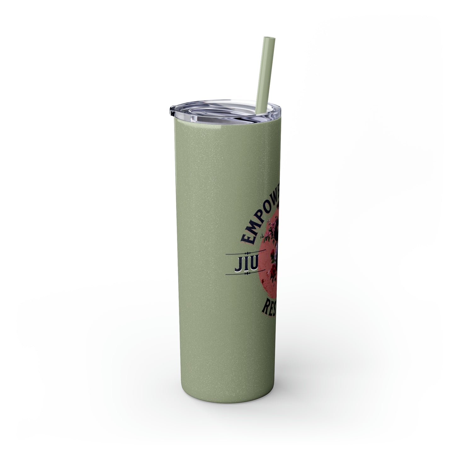 Empower, Embrace, Restrict Tumbler with Straw, 20oz