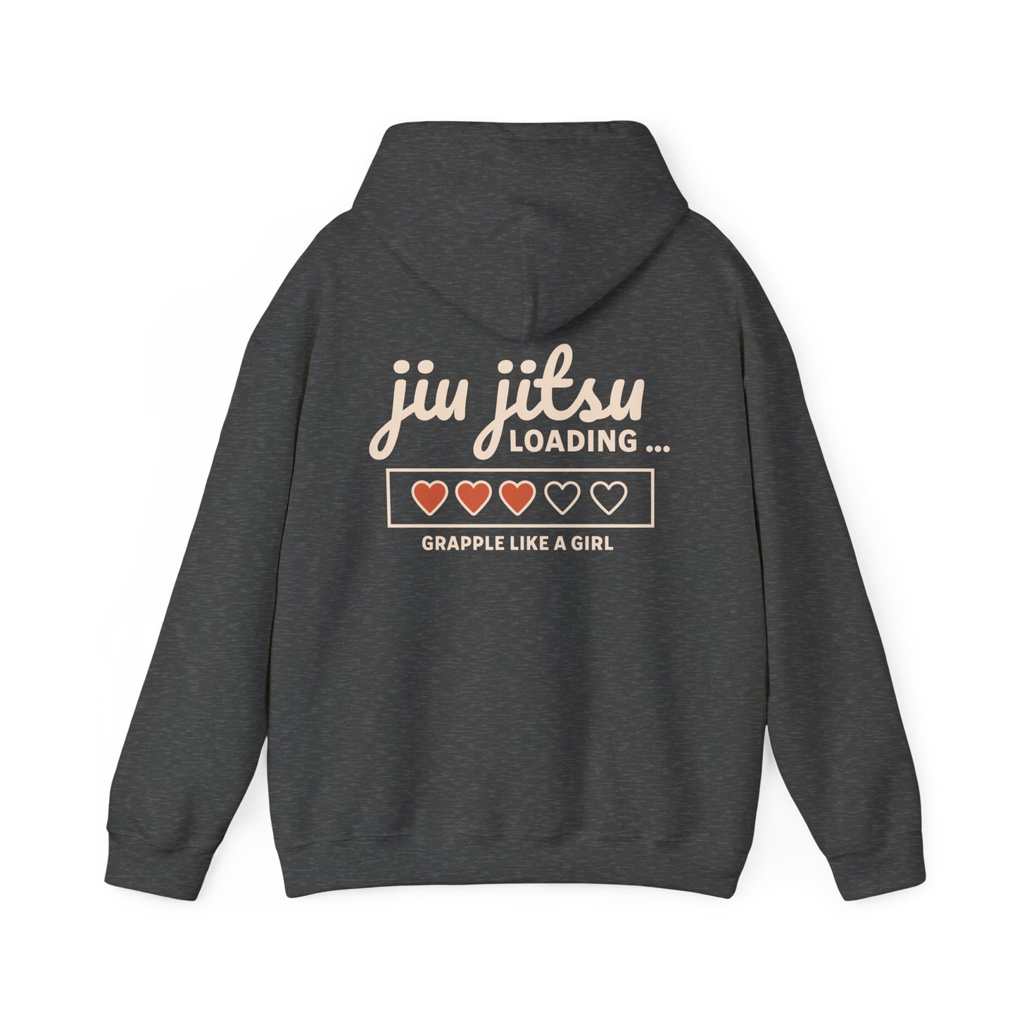 Women's BJJ Hoodie - Grapple Like a Girl, Jiu Jitsu Loading...