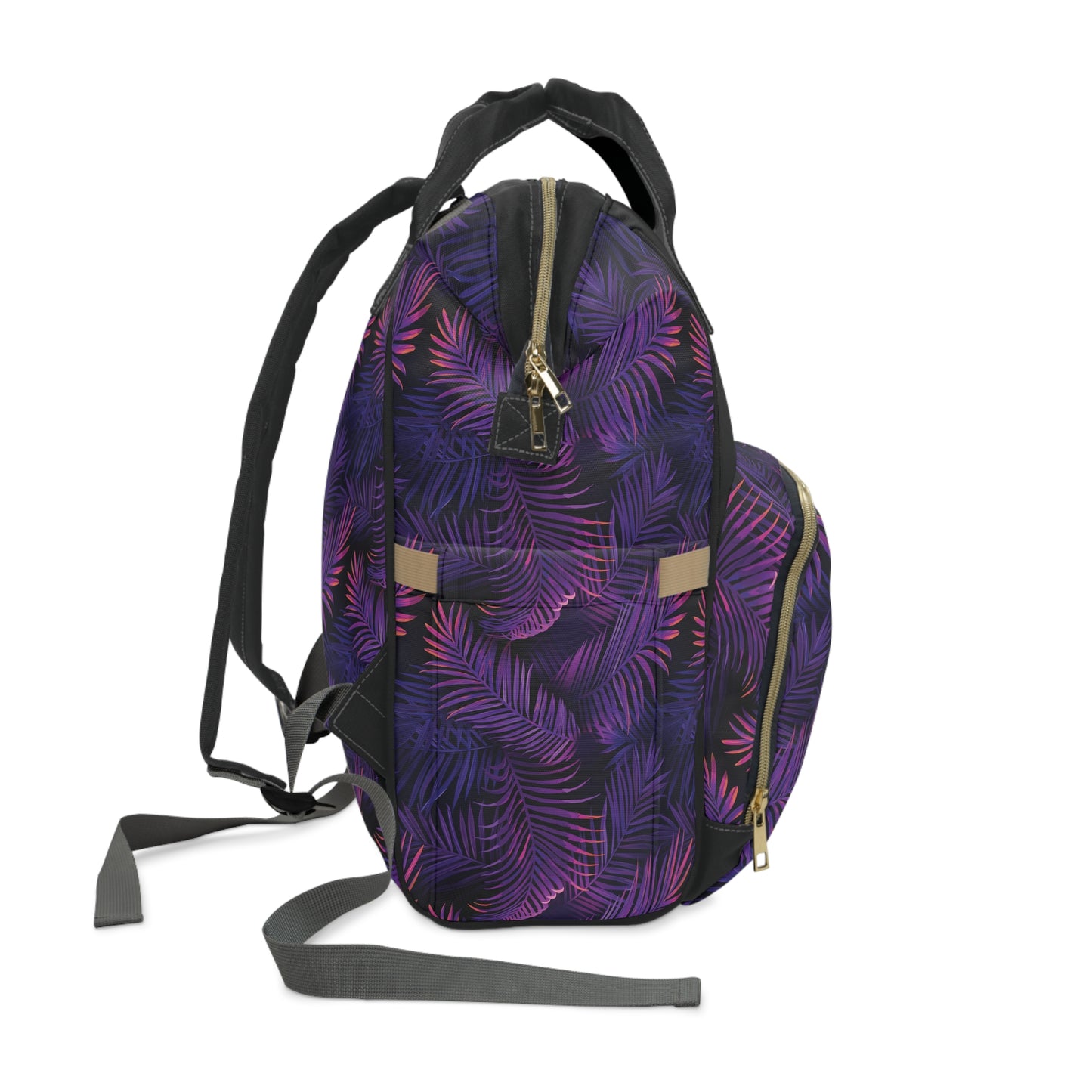 Women's Grapple like a Girl Jiu Jitsu Gear Backpack - Tropical Purple