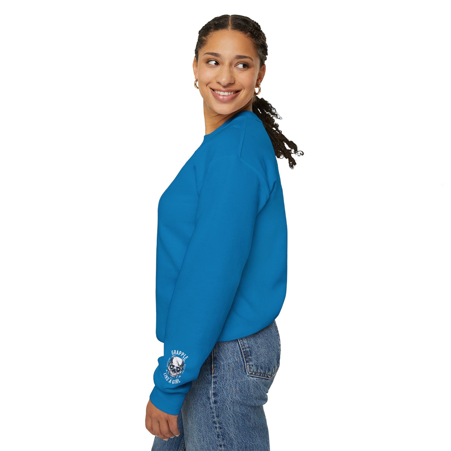 BJJ Women's Sweater Jiu Jitsu Mama Crewneck Sweater