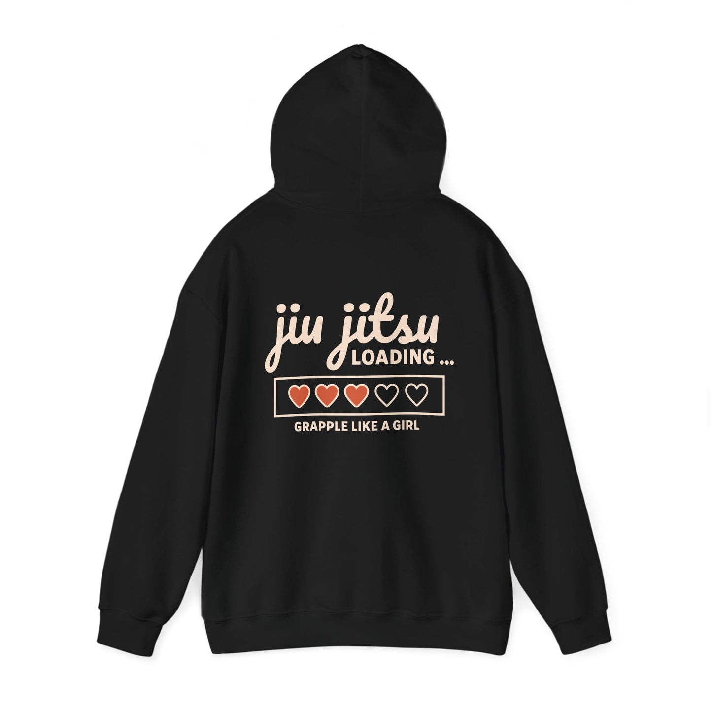 Women's BJJ Hoodie - Grapple Like a Girl, Jiu Jitsu Loading...