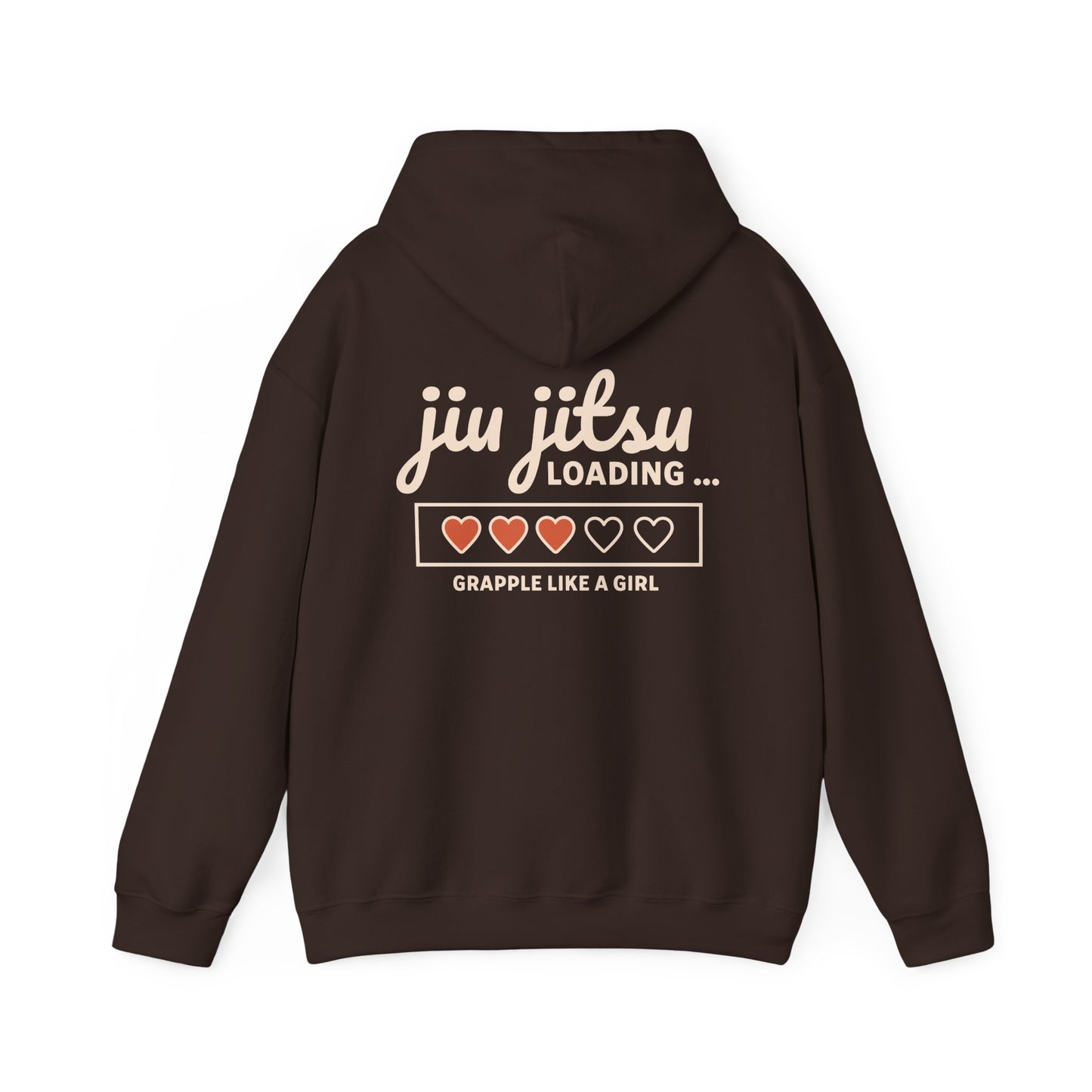 Women's BJJ Hoodie - Grapple Like a Girl, Jiu Jitsu Loading...