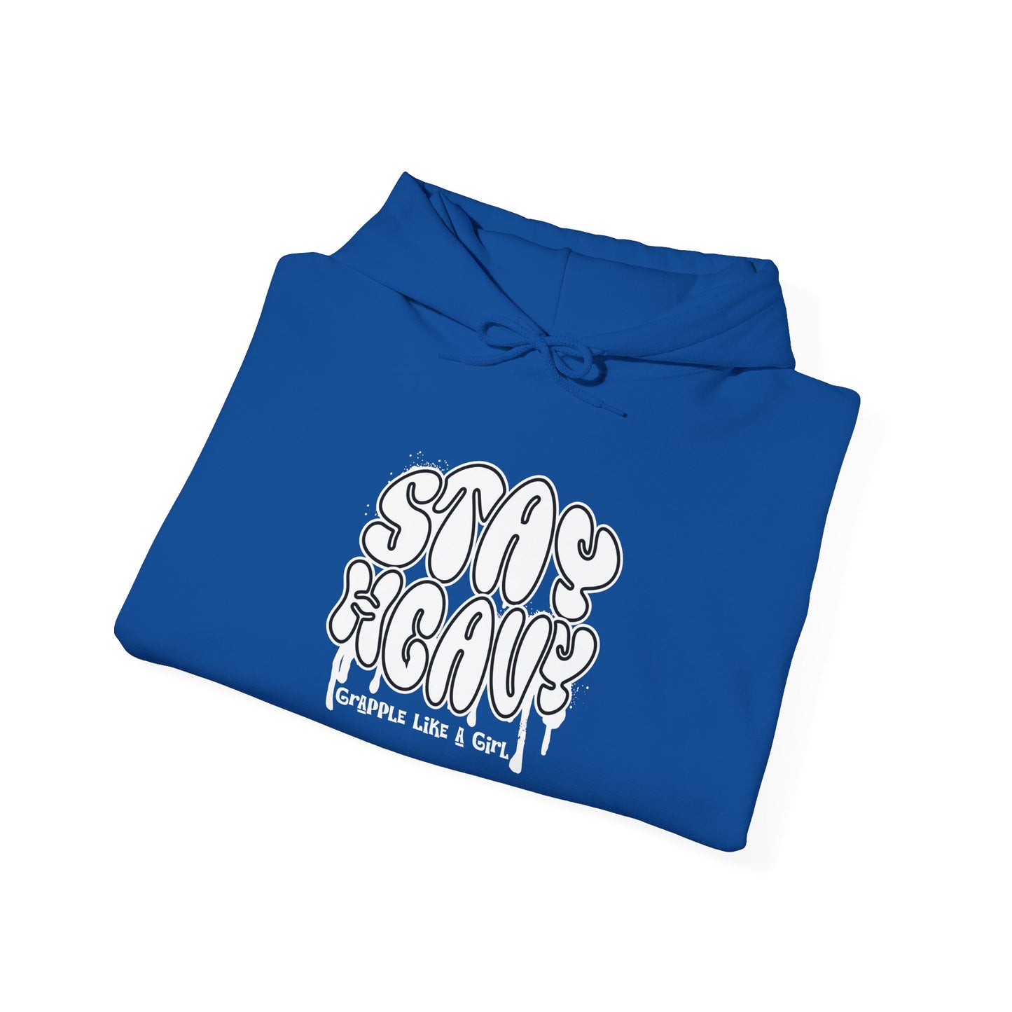 Grapple like a Girl BJJ Hoodie - Stay Heavy
