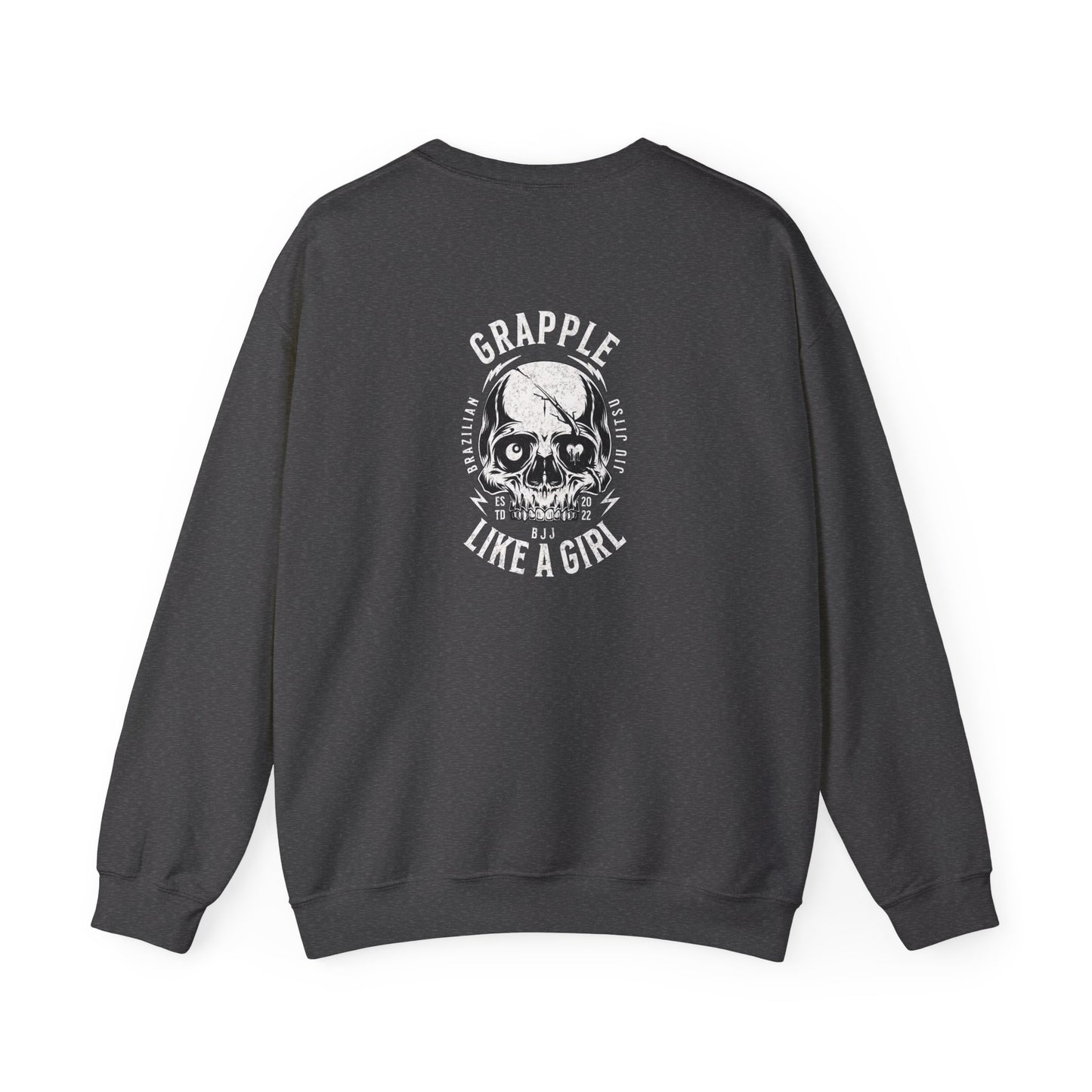 BJJ Grapple like a Girl Women's Crewneck Sweater - Sorry, can't. Jiu Jitsu, bye.