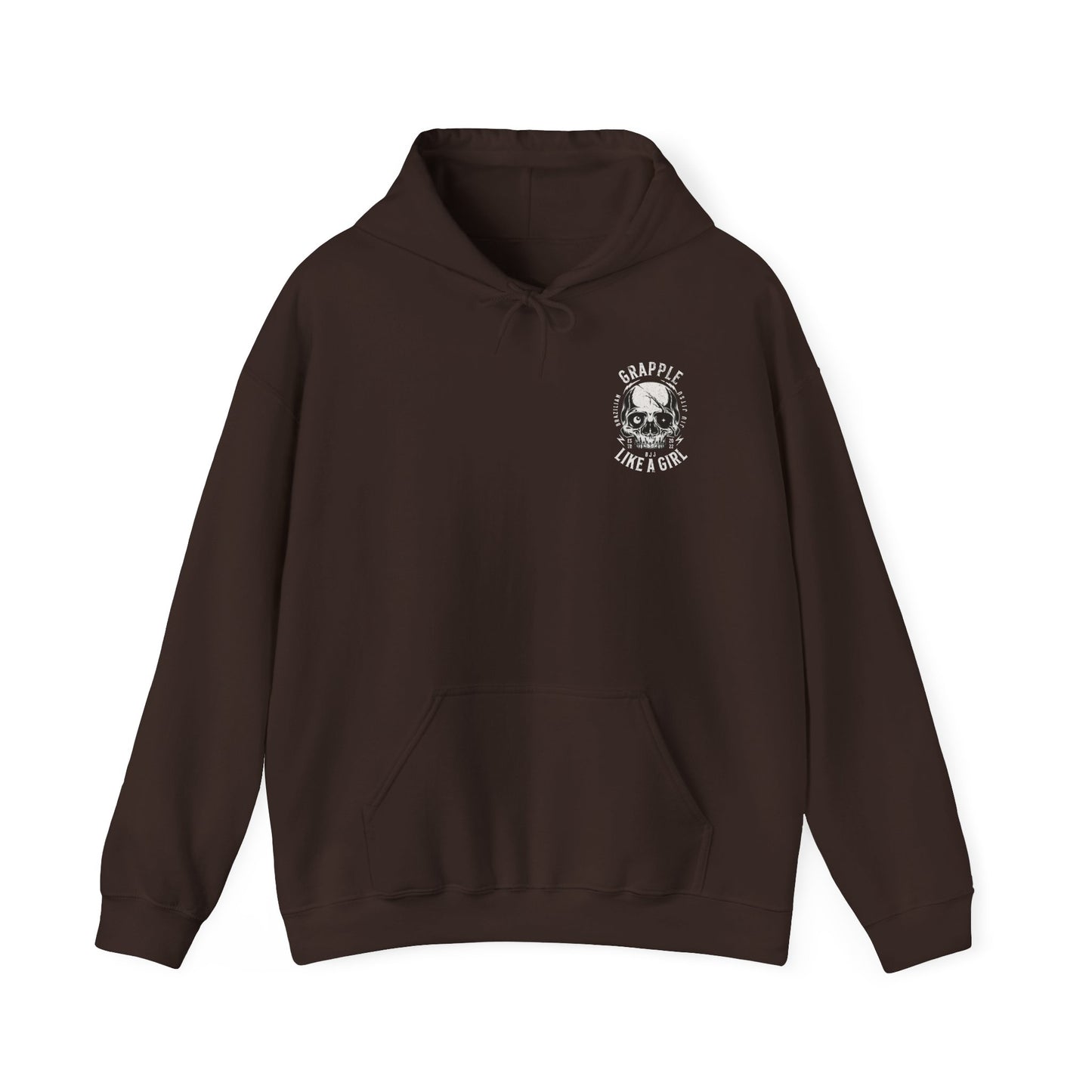 Women's BJJ Hoodie - Grapple Like a Girl, Jiu Jitsu Loading...