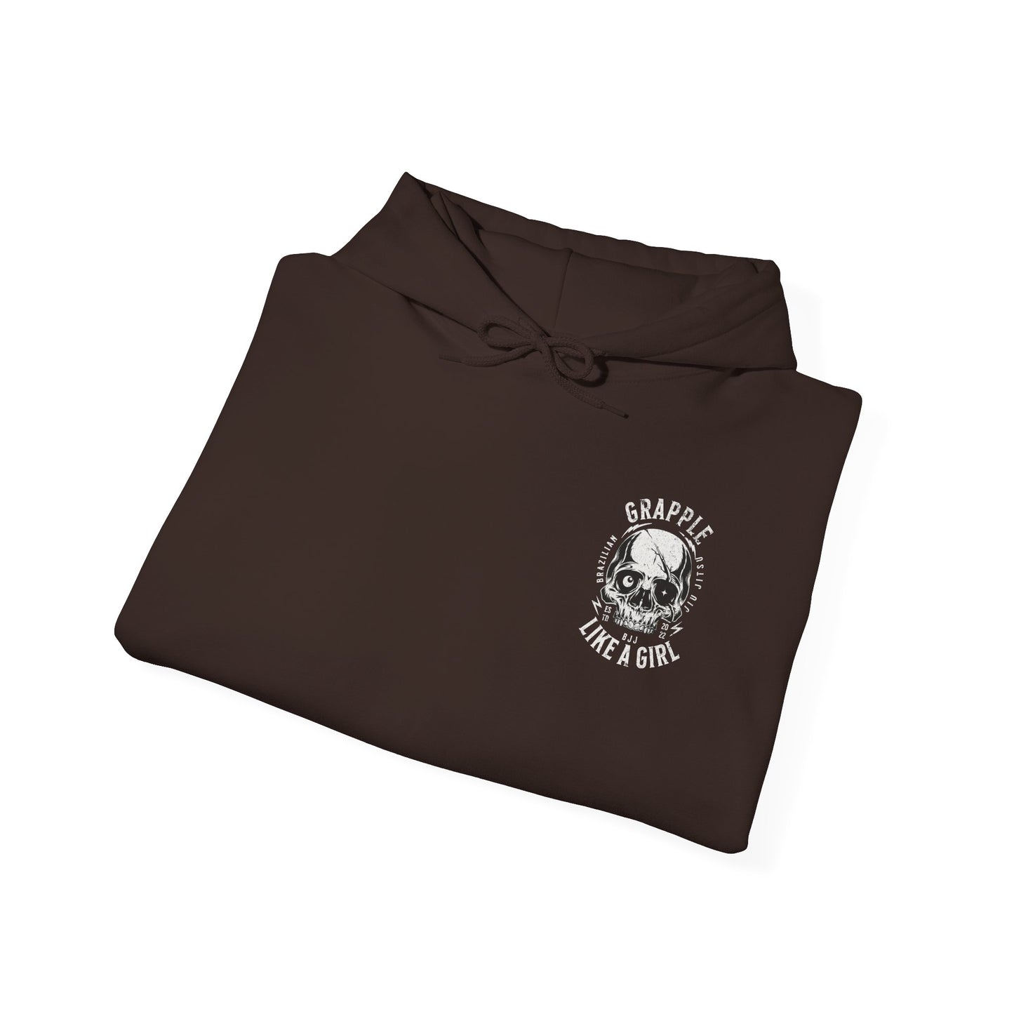 Women's BJJ Hoodie - Grapple Like a Girl, Jiu Jitsu Loading...