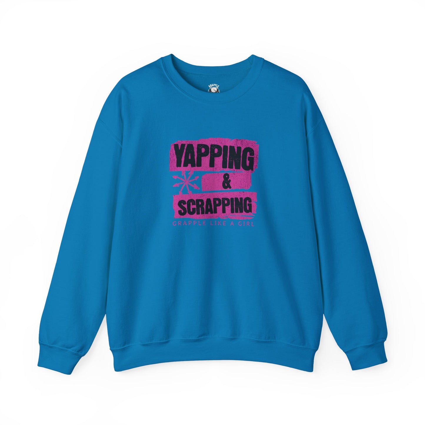 BJJ Women's Sweater Crewneck Sweater - Yapping & Scrapping