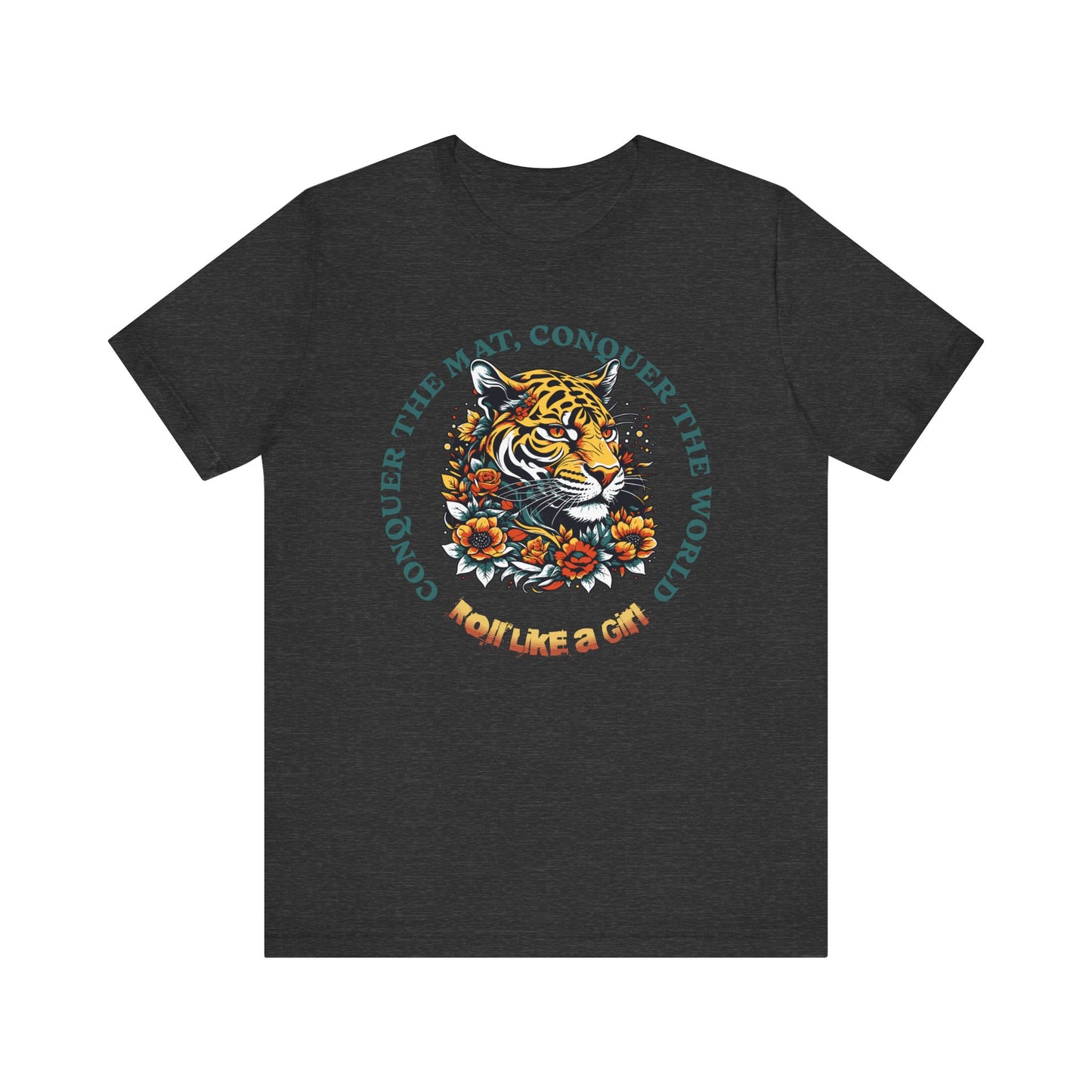 Womens BJJ Conquer to Mats Jiu Jitsu T-shirt