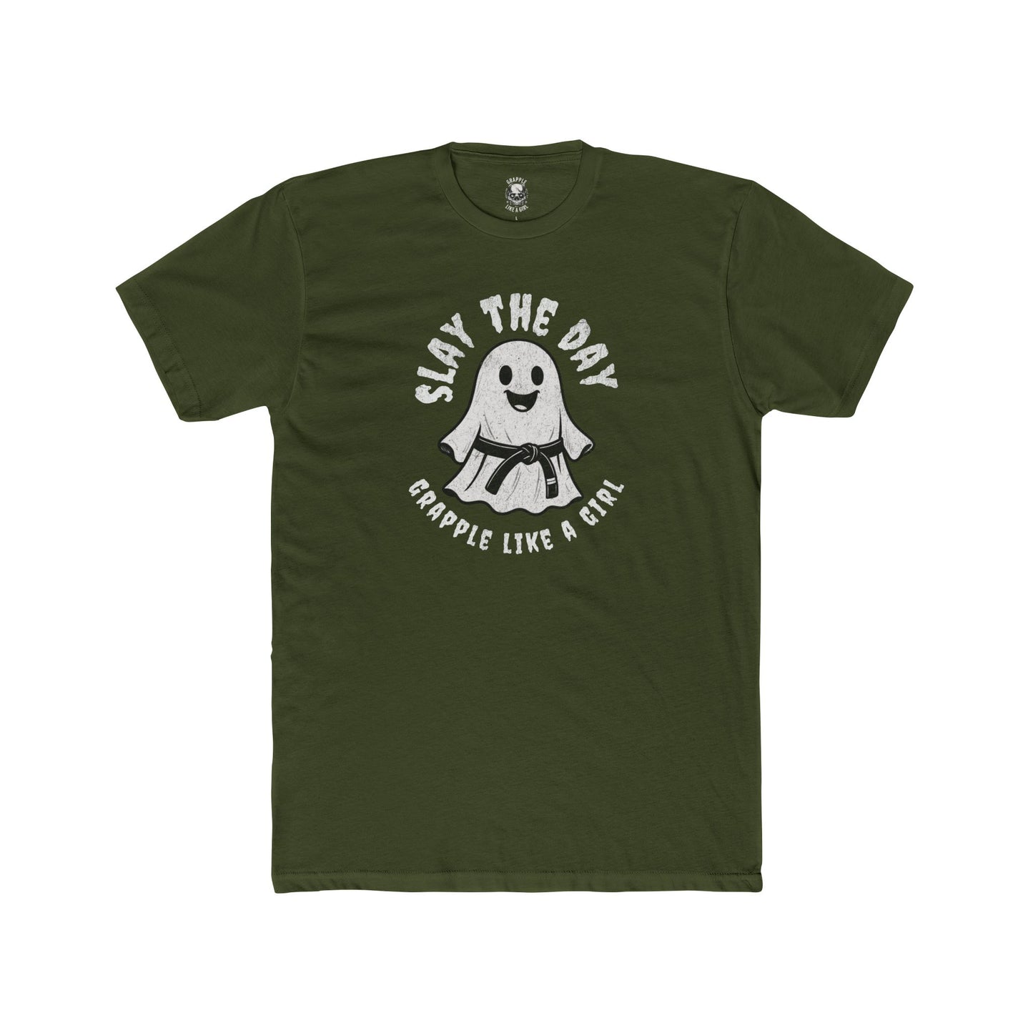 Grapple like a Girl Unisex Cotton Tee - Slay the Day *Limited Edition*