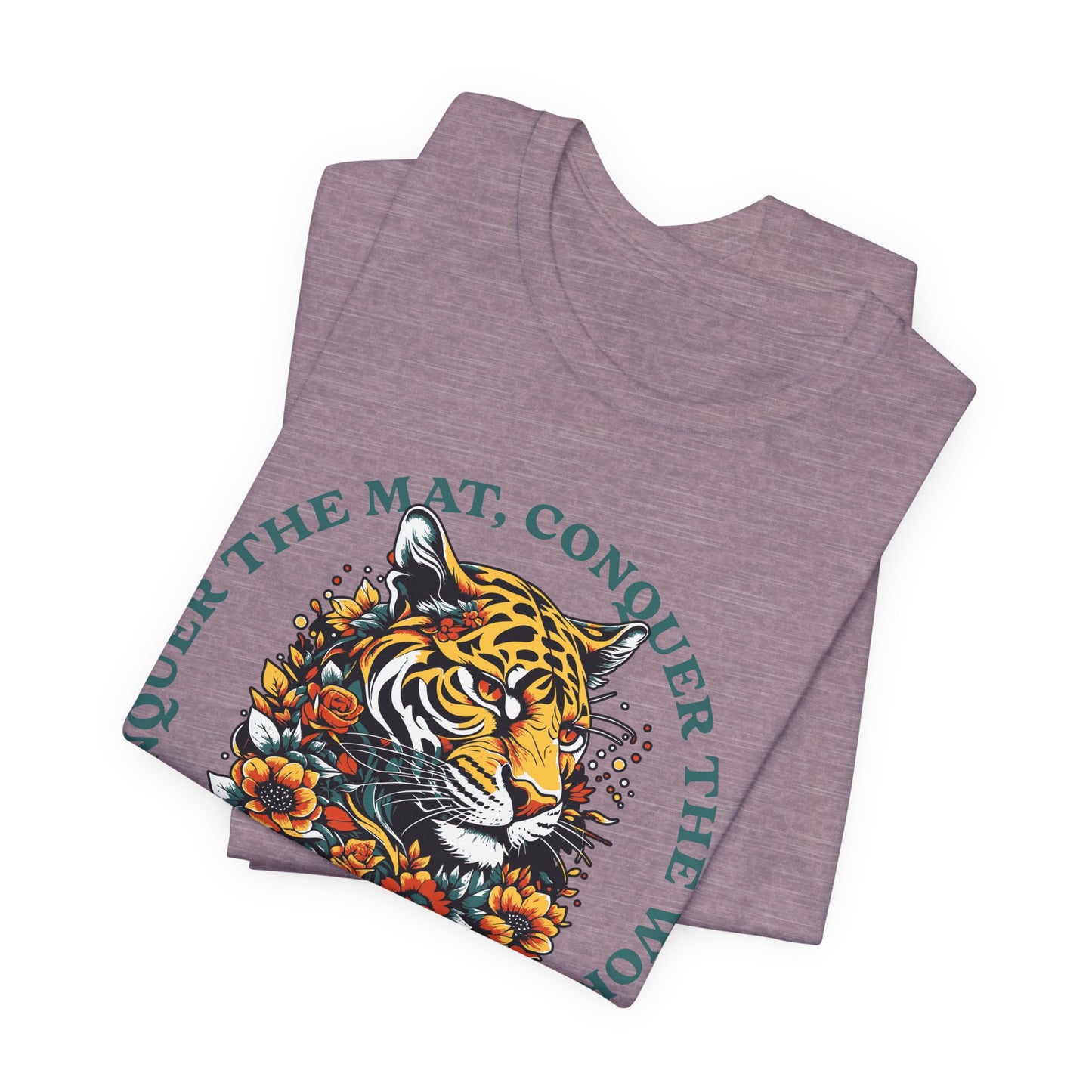 Womens BJJ Conquer to Mats Jiu Jitsu T-shirt