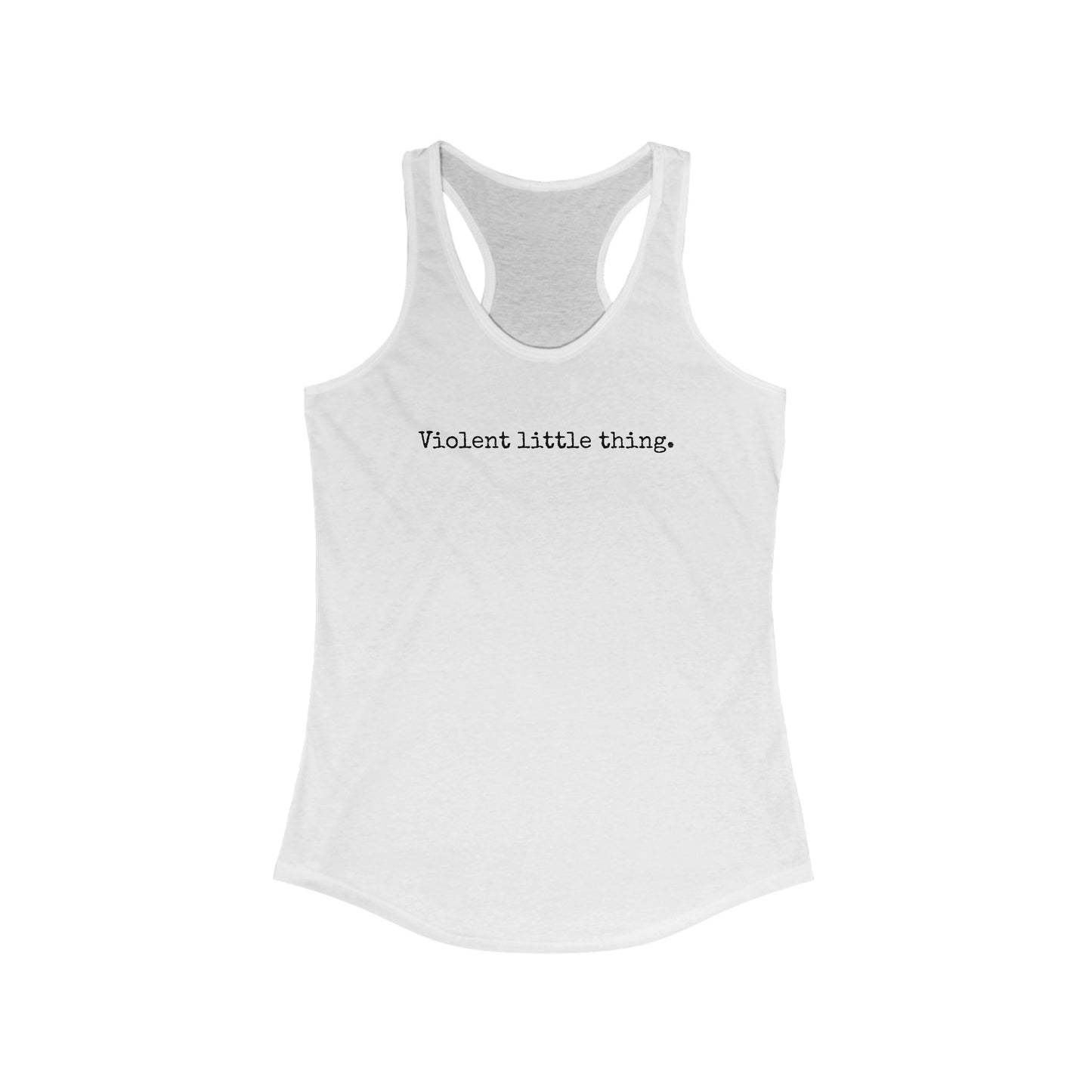 Women's Grapple like a Girl Racerback Tank - Violent little thing.