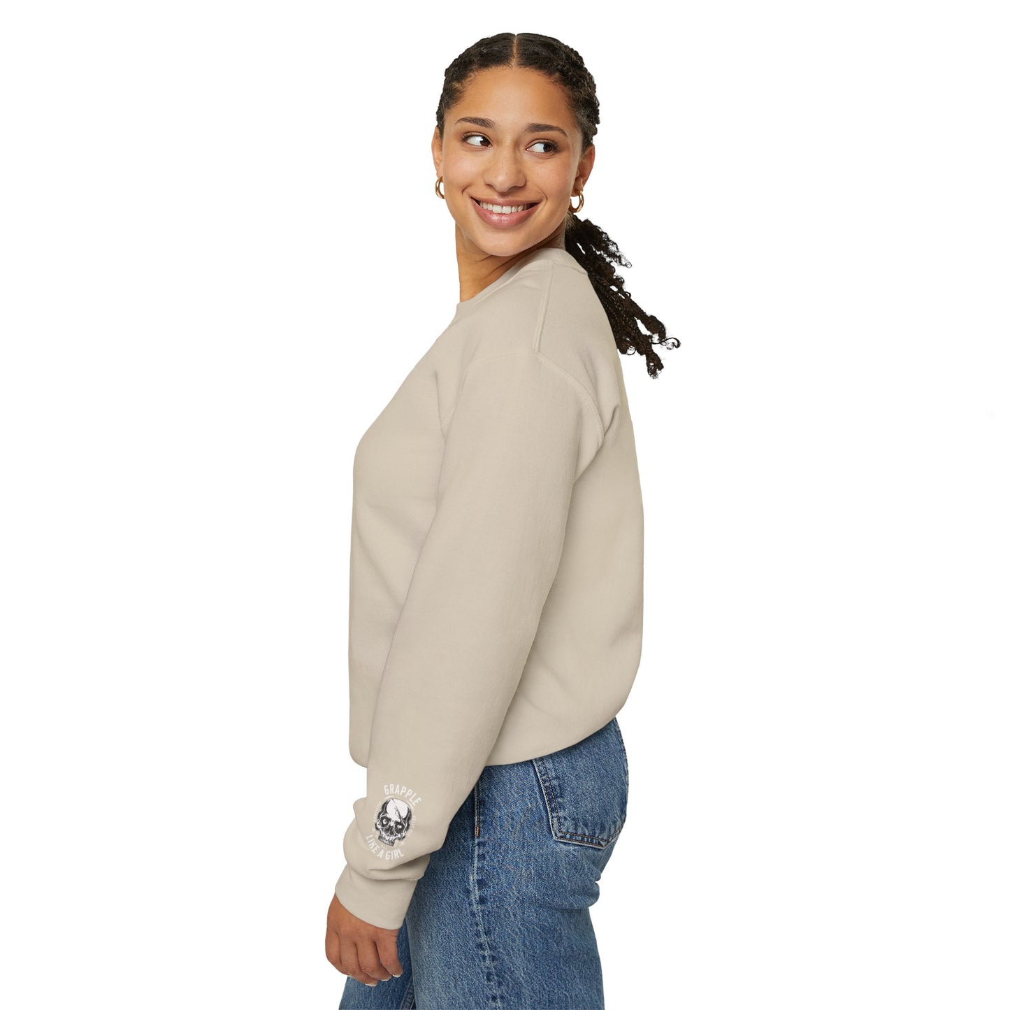 BJJ Women's Sweater Jiu Jitsu Mama Crewneck Sweater