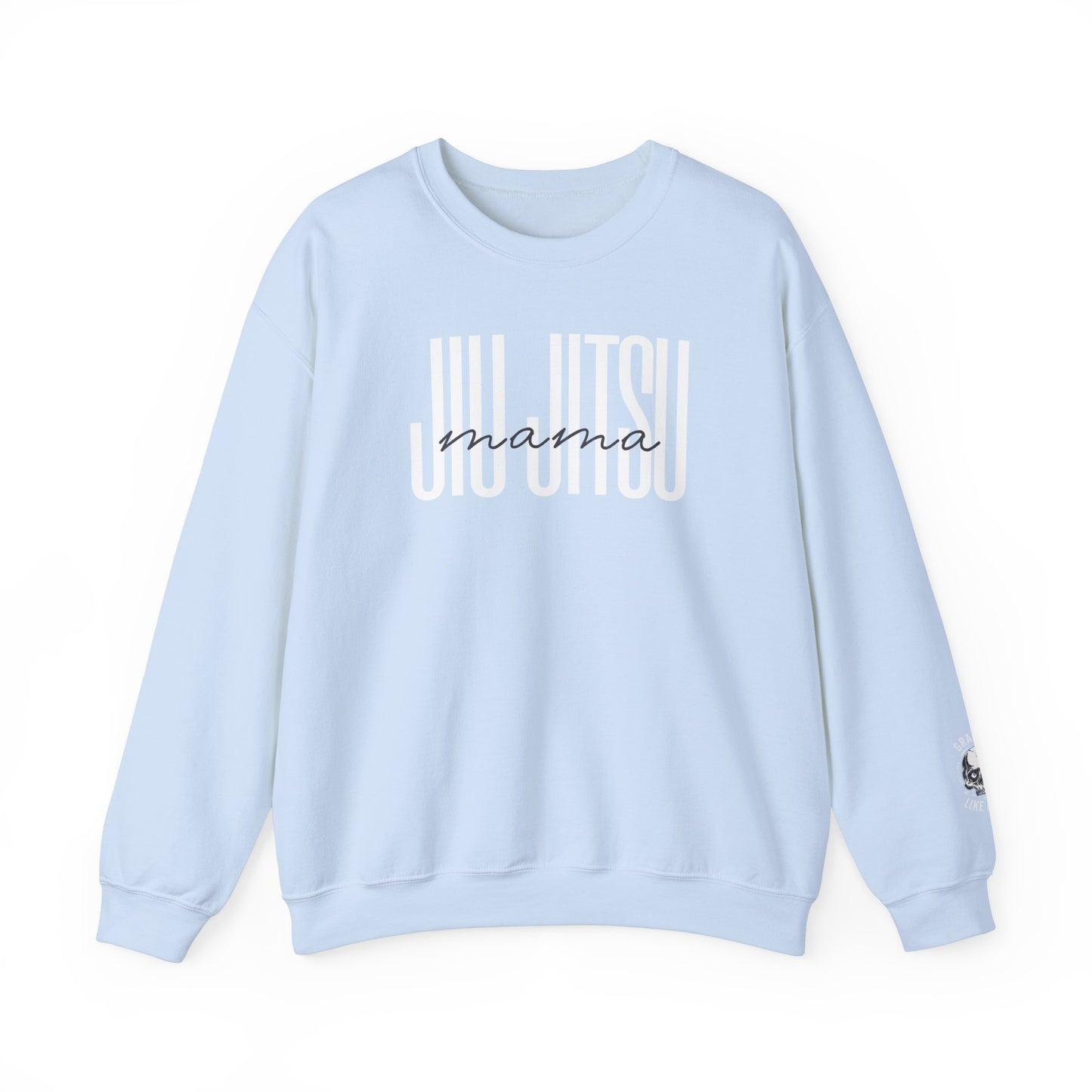 BJJ Women's Sweater Jiu Jitsu Mama Crewneck Sweater