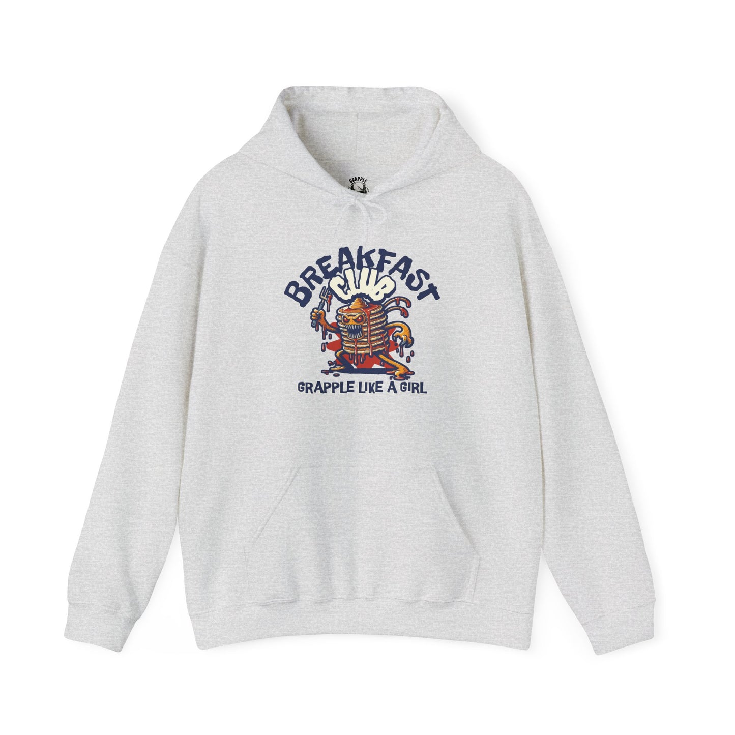 Women's BJJ Hoodie - Grapple Like a Girl Breakfast Club