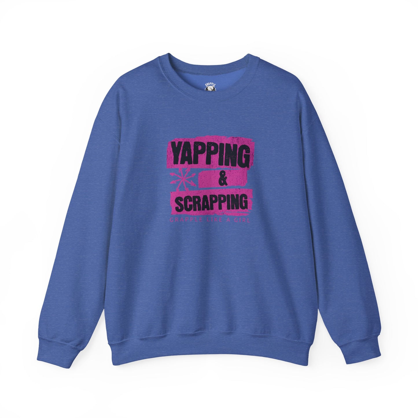 BJJ Women's Sweater Crewneck Sweater - Yapping & Scrapping