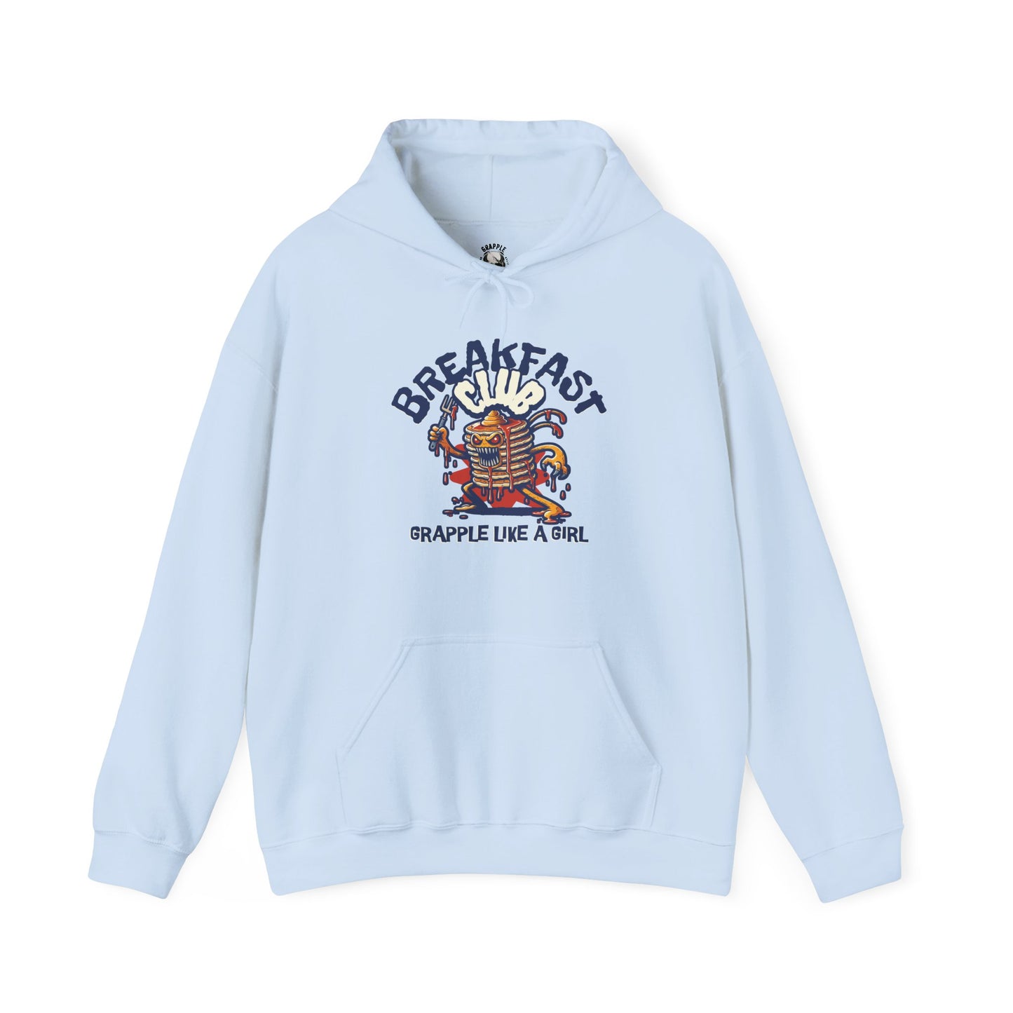 Women's BJJ Hoodie - Grapple Like a Girl Breakfast Club