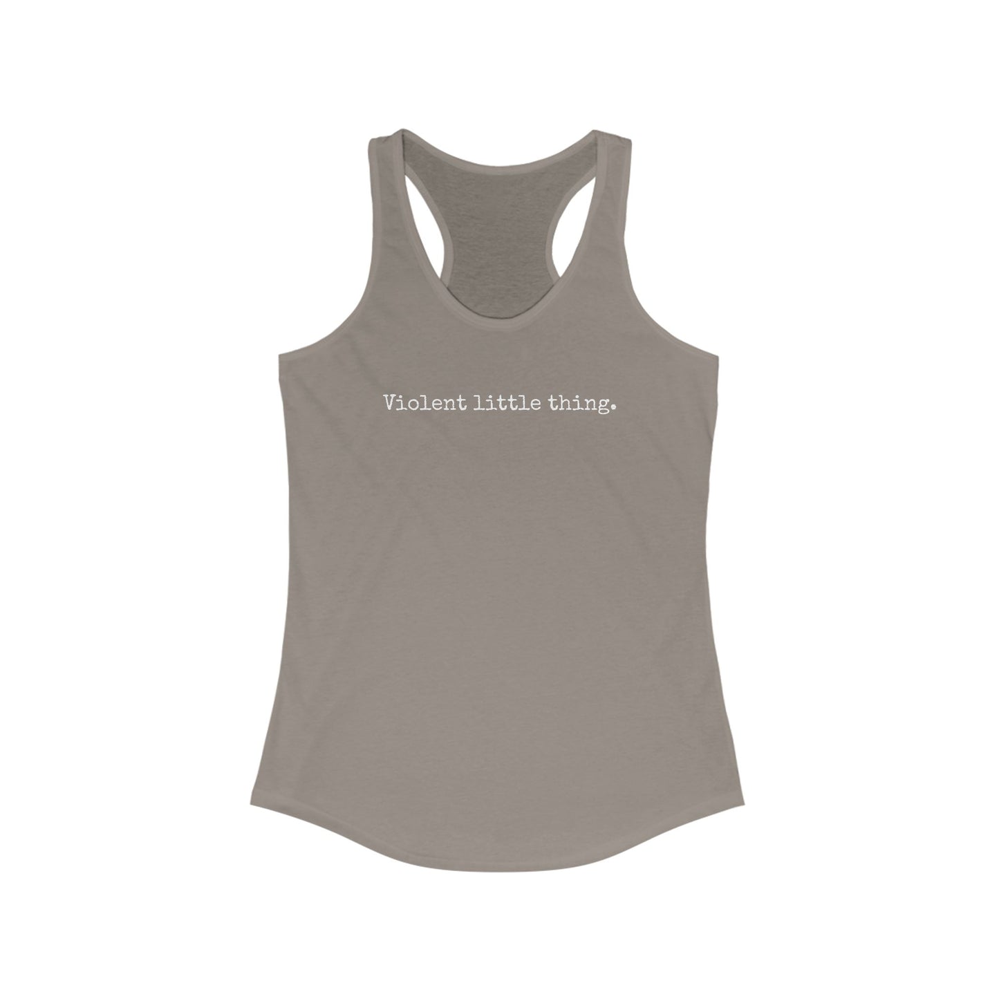 Women's Grapple like a Girl Racerback Tank - Violent little thing.