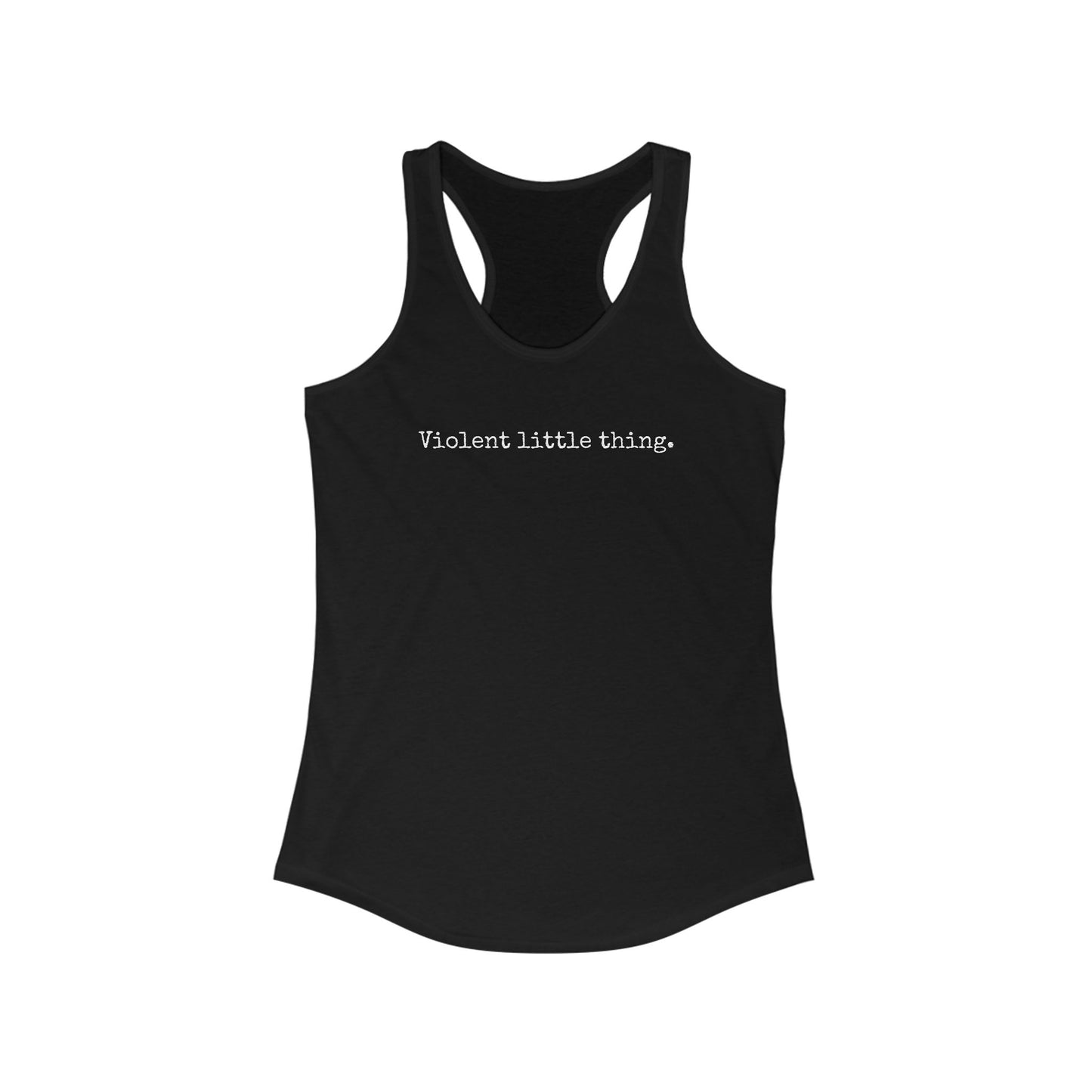 Women's Grapple like a Girl Racerback Tank - Violent little thing.