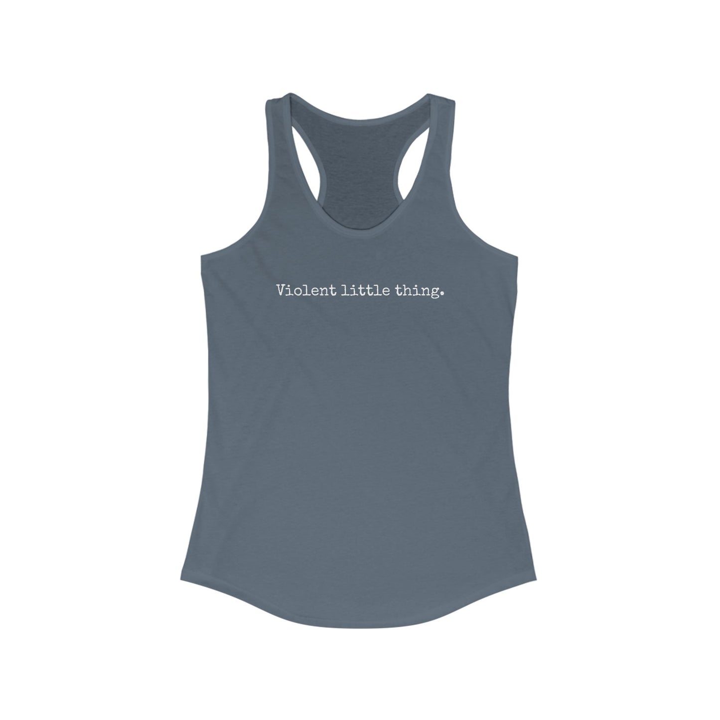 Women's Grapple like a Girl Racerback Tank - Violent little thing.