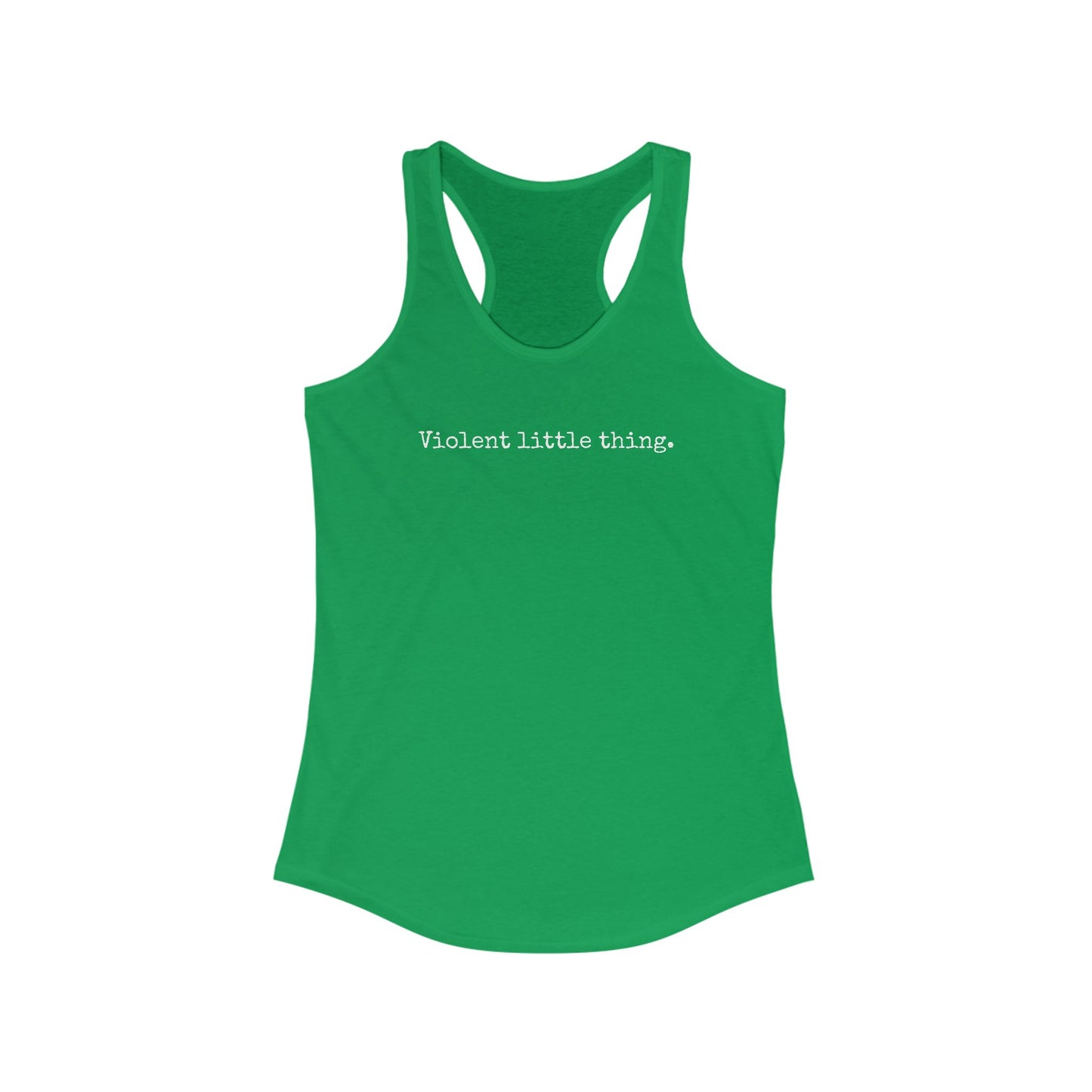 Women's Grapple like a Girl Racerback Tank - Violent little thing.