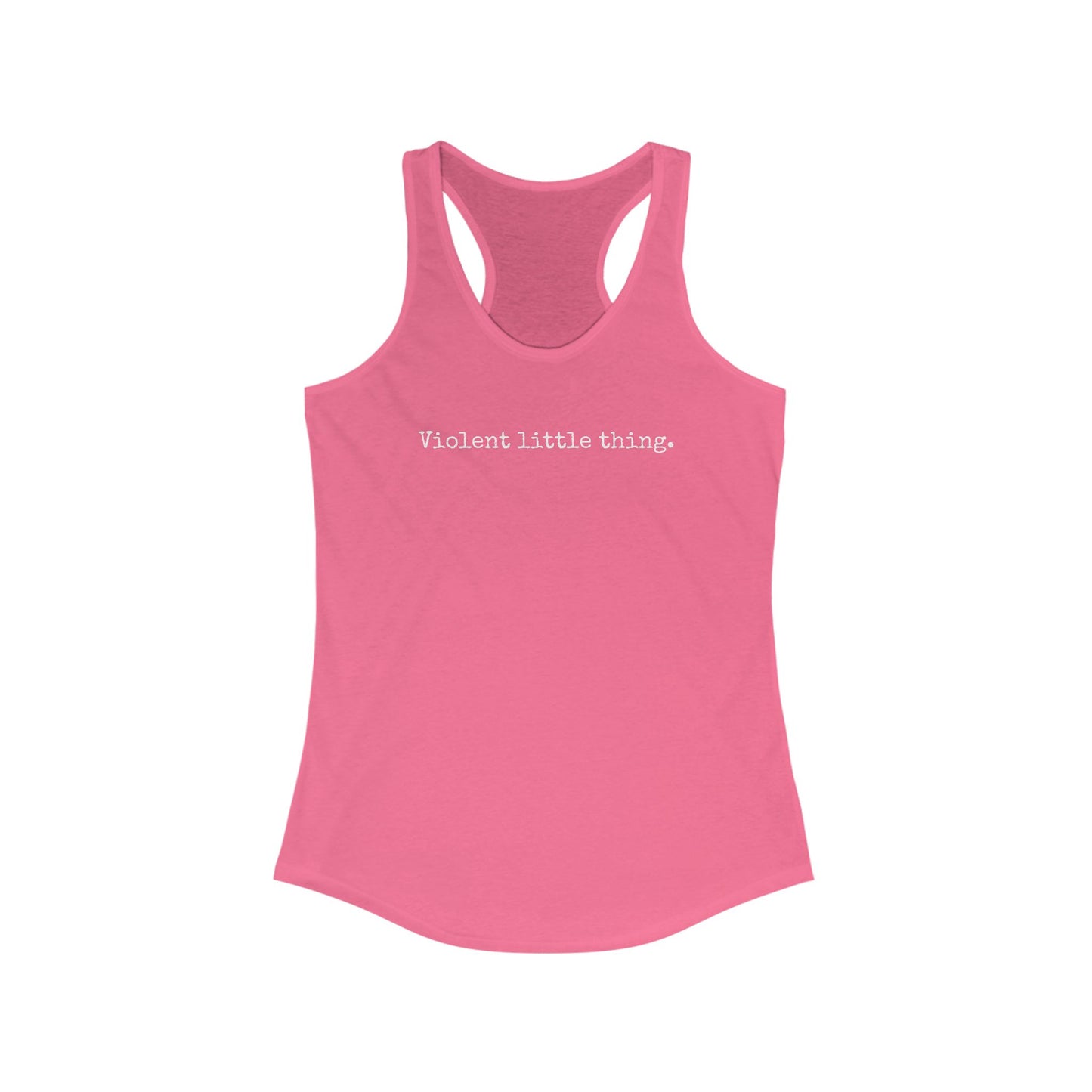 Women's Grapple like a Girl Racerback Tank - Violent little thing.