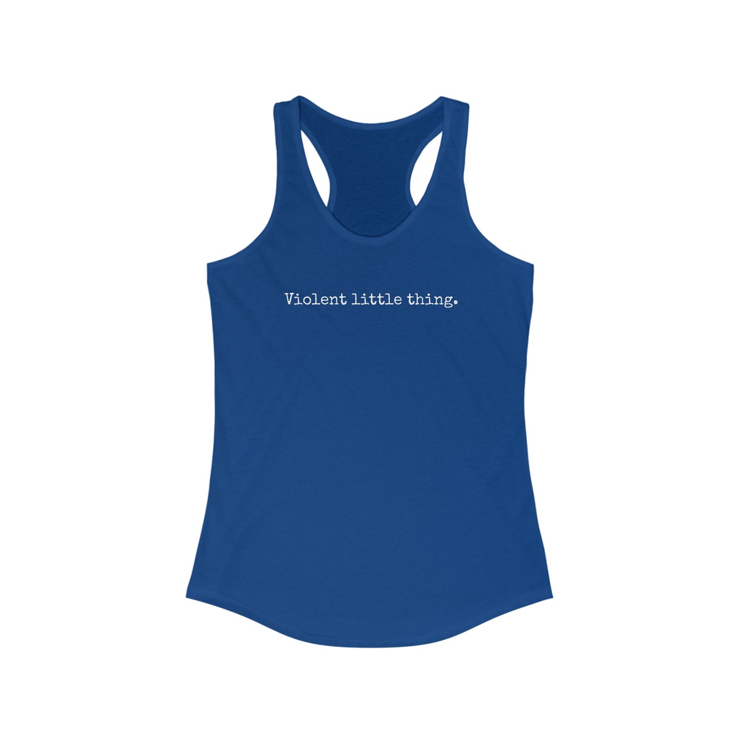 Women's Grapple like a Girl Racerback Tank - Violent little thing.
