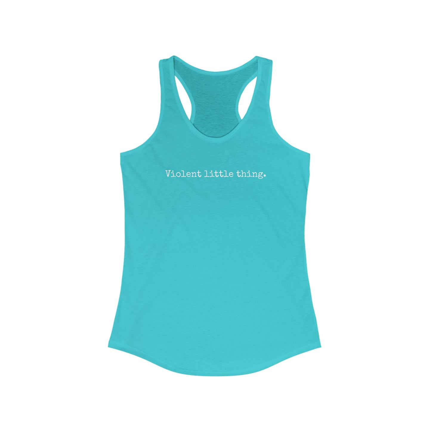 Women's Grapple like a Girl Racerback Tank - Violent little thing.
