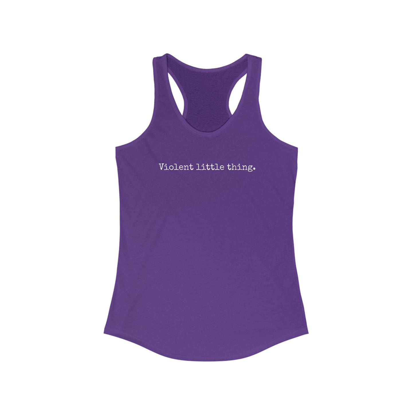 Women's Grapple like a Girl Racerback Tank - Violent little thing.