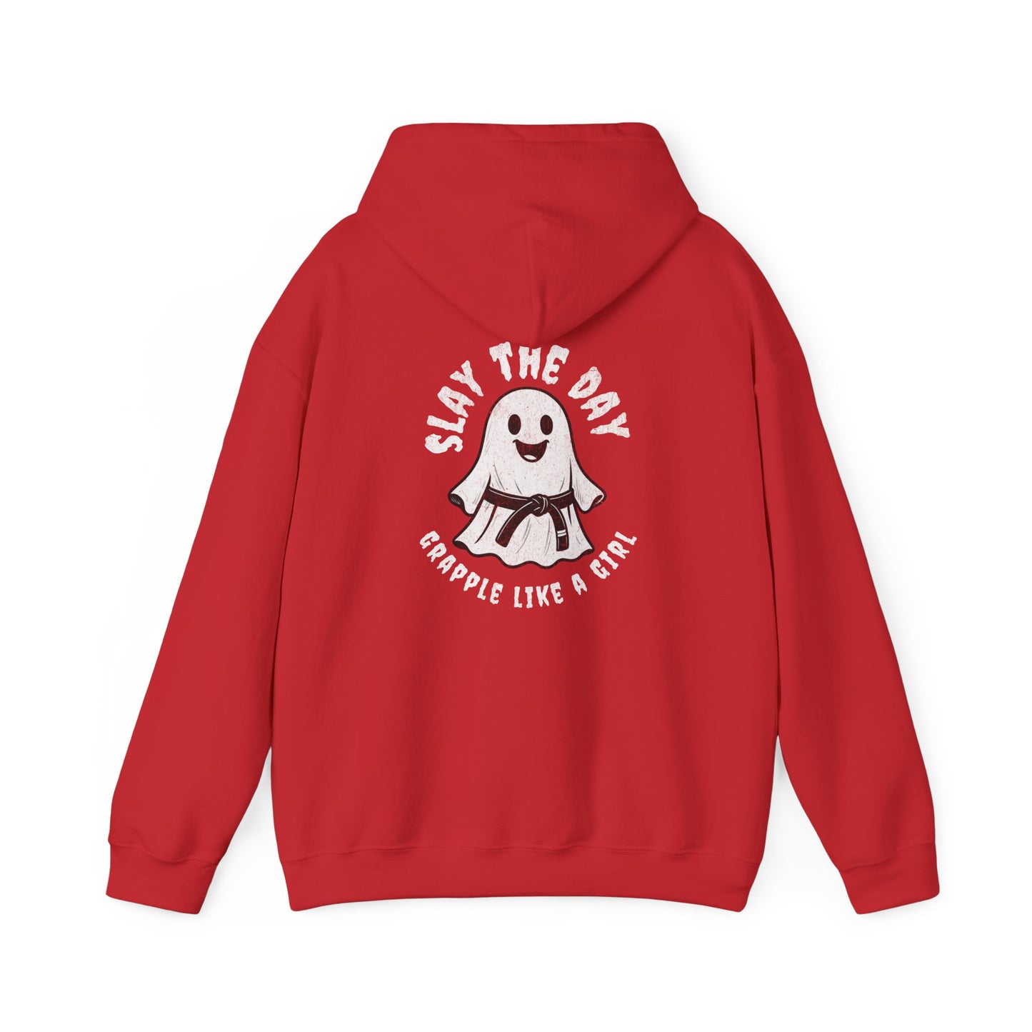 Women's BJJ Hoodie - Grapple Like a Girl, Slay the Day *Limited Edition*