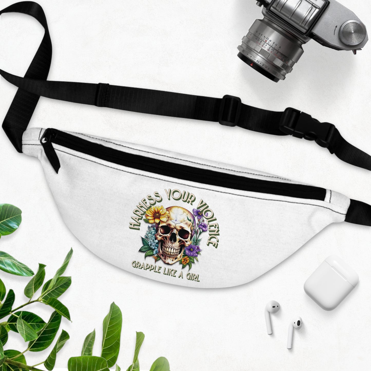 BJJ Harness your Violence Jiu Jitsu Fanny Pack