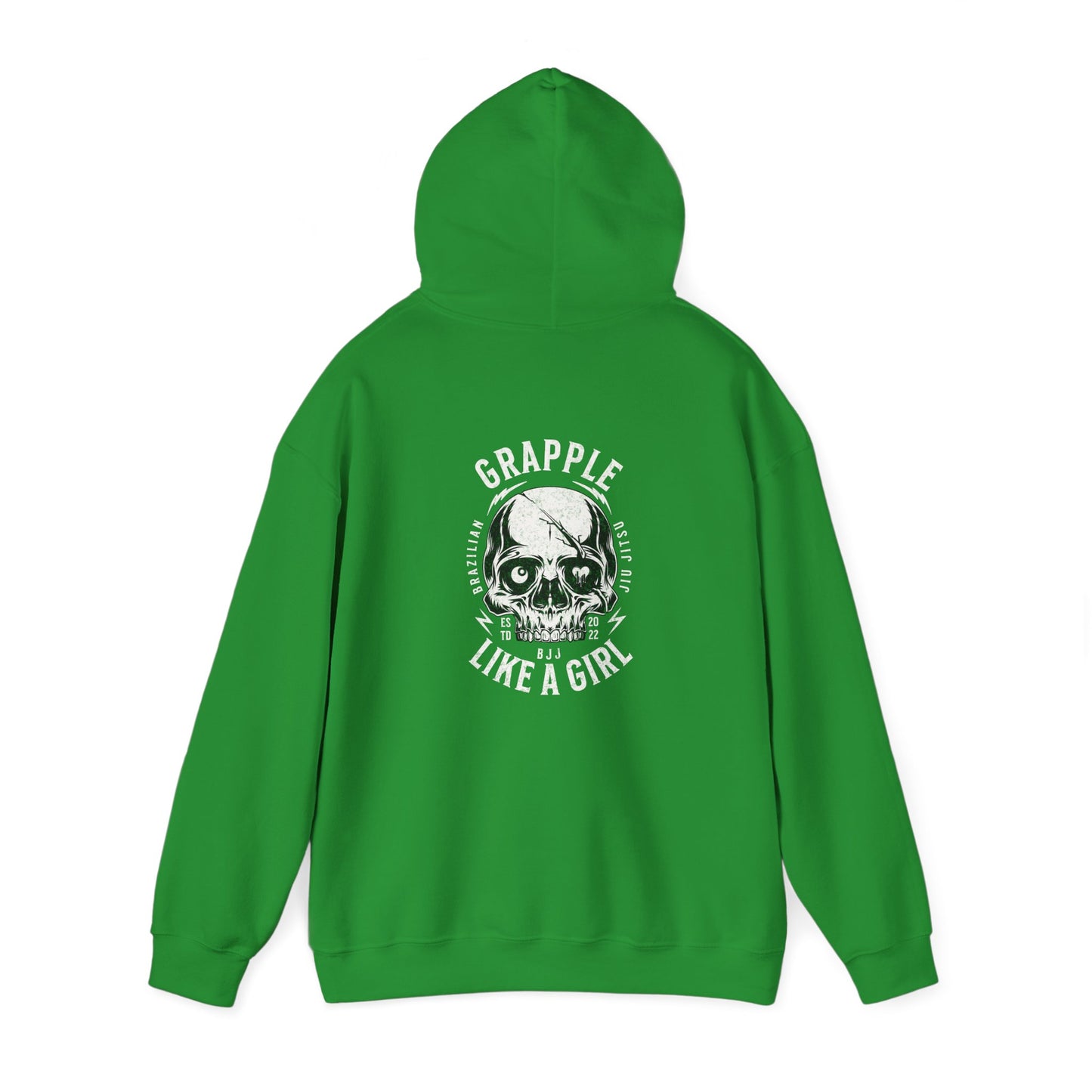 Grapple like a Girl BJJ Hoodie - Violent Little Thing/Skull Logo