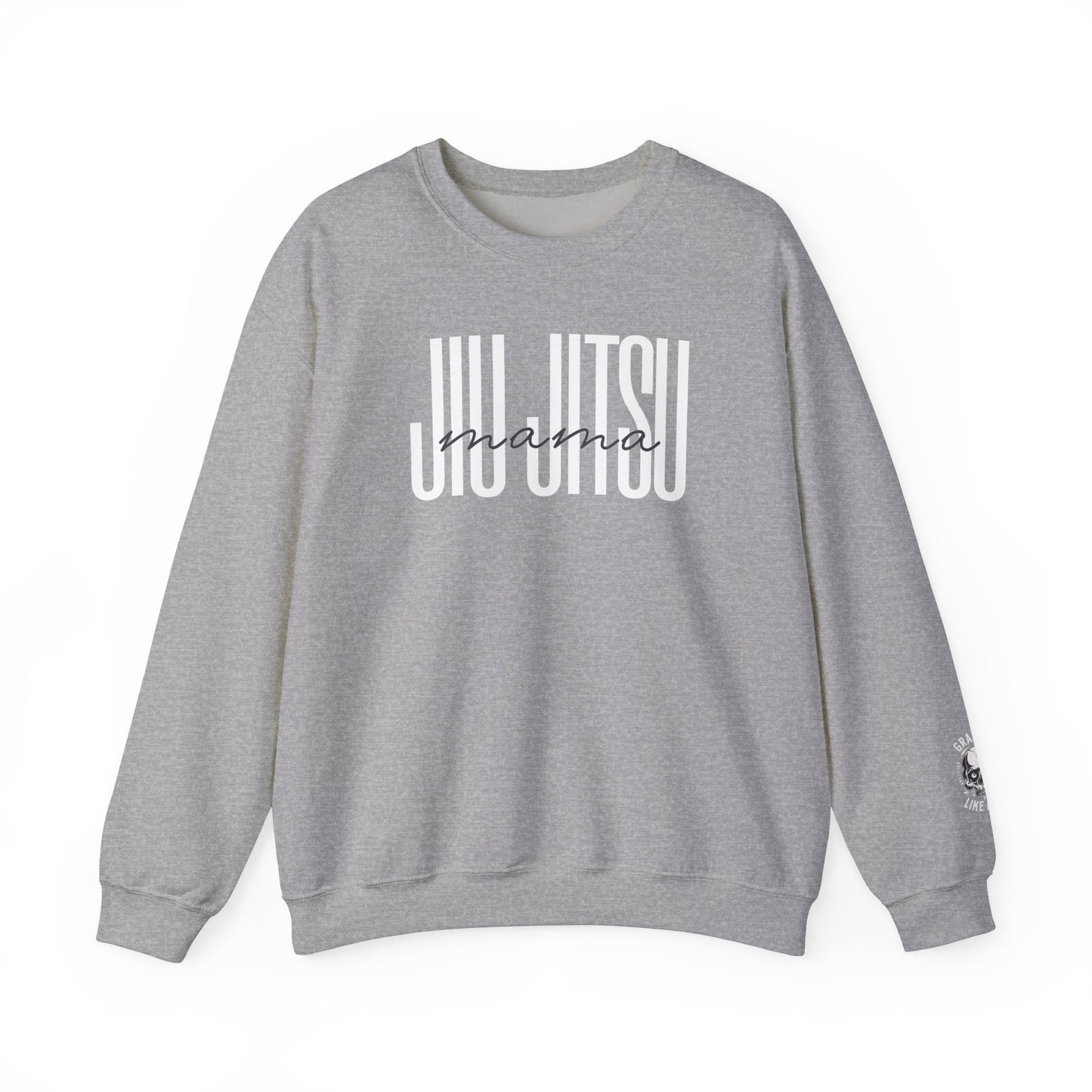 BJJ Women's Sweater Jiu Jitsu Mama Crewneck Sweater